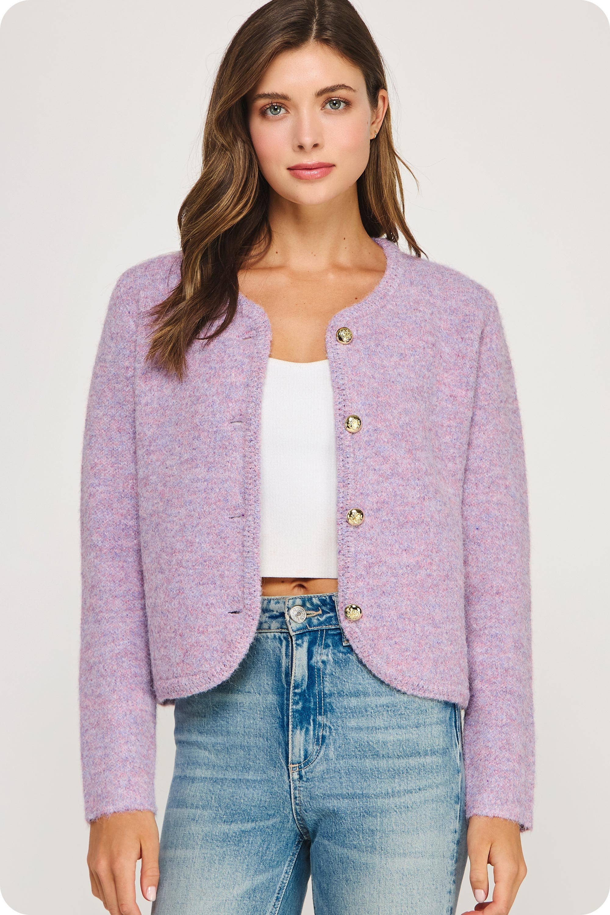 Button Down Cardigan