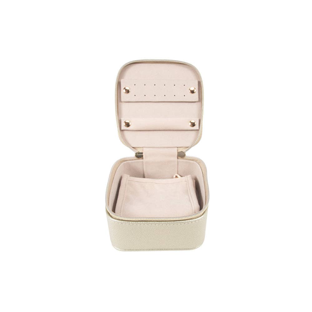 Leah Travel Jewelry Case with Pouch