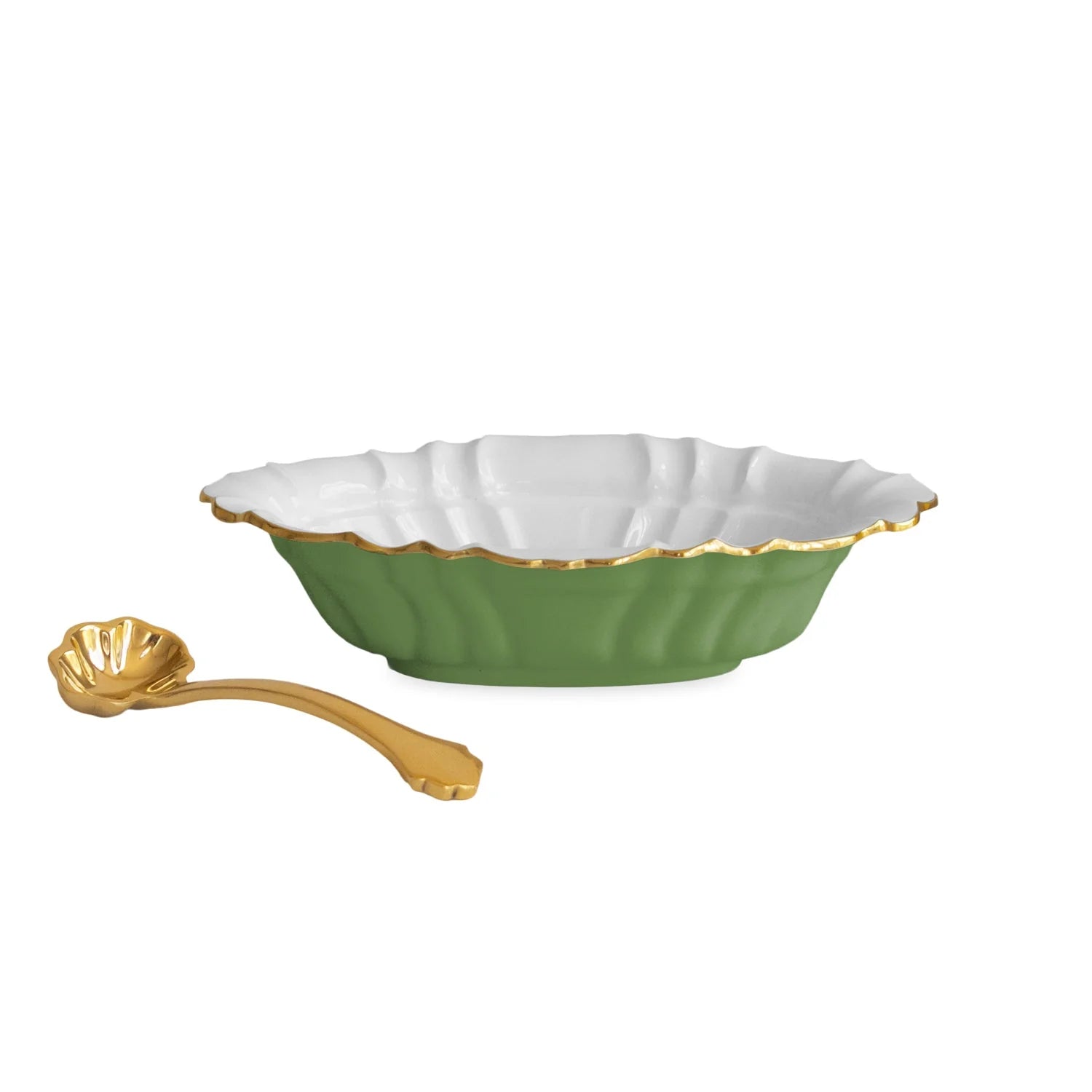ENCANTO Tuscany Small Oval Bowl with Spoon