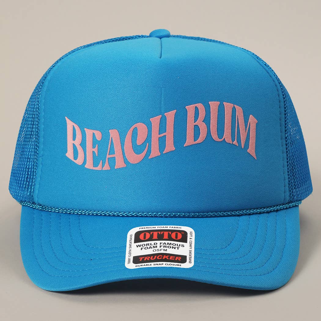 BEACH BUM Trucker Hat