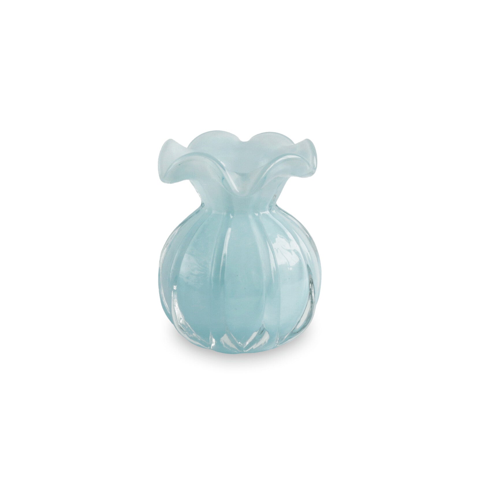 GLASS Vento Round Bud Vase