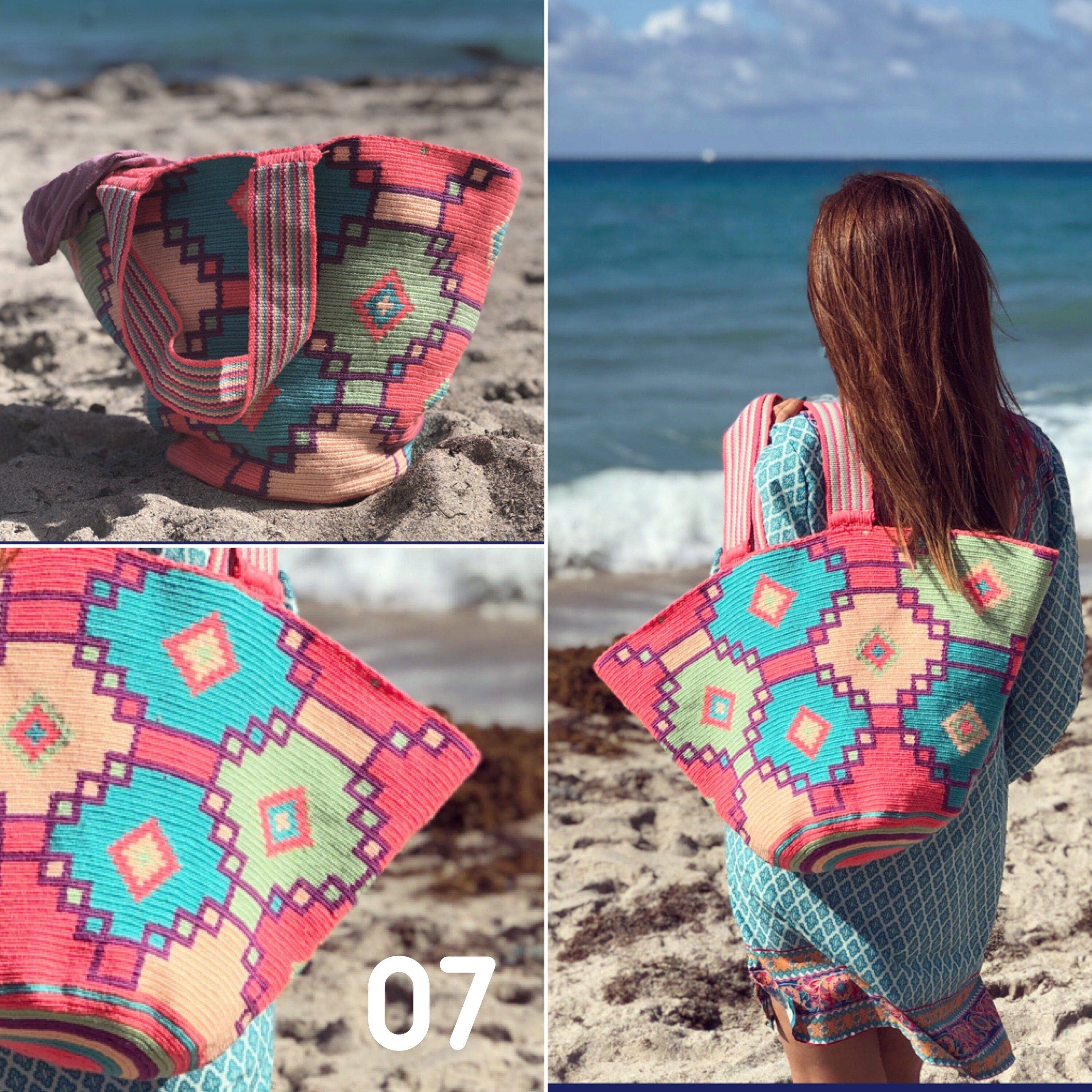 Summer Solstice Tote Bags | Summer Crochet Beach Totes