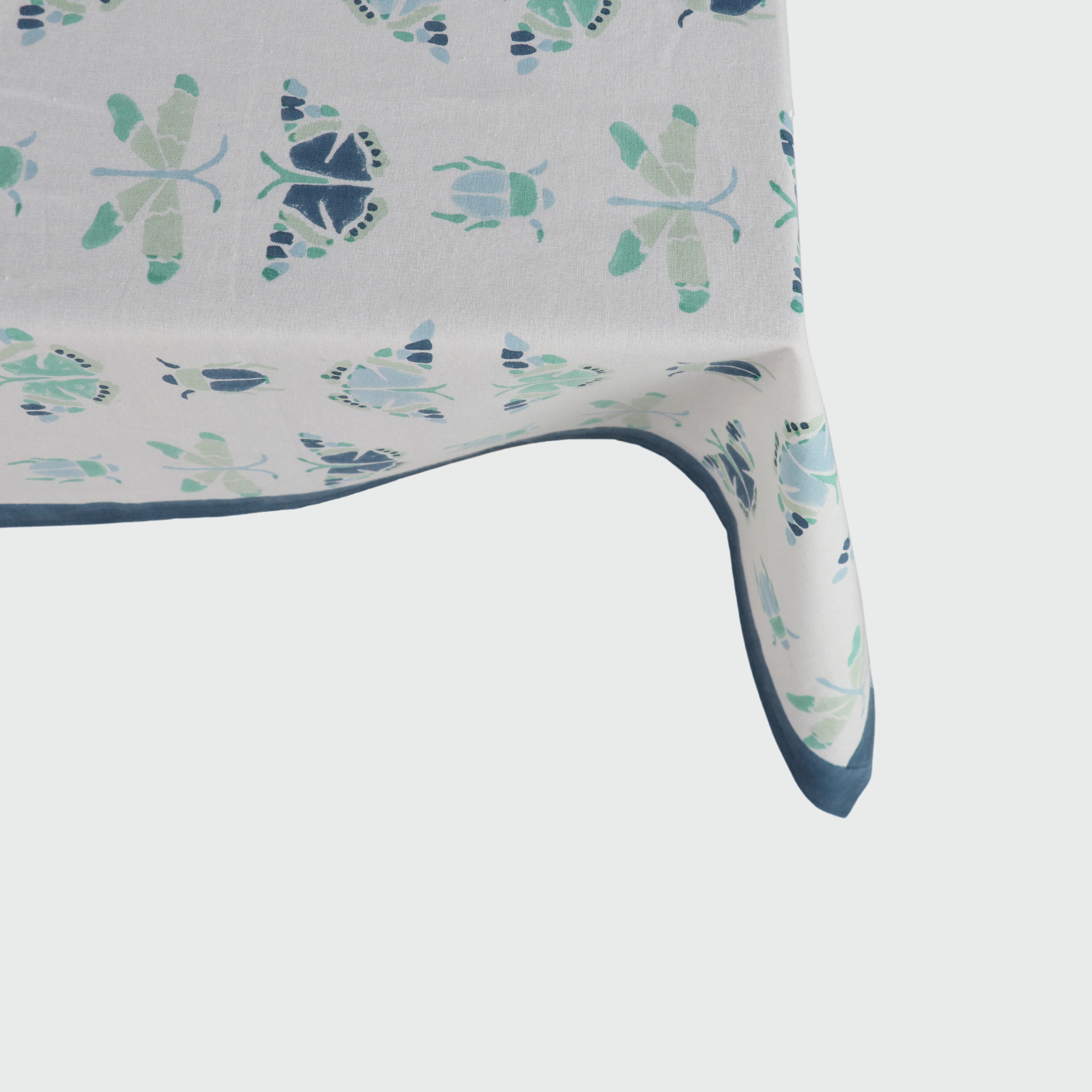 Insects Tablecloth, Blue