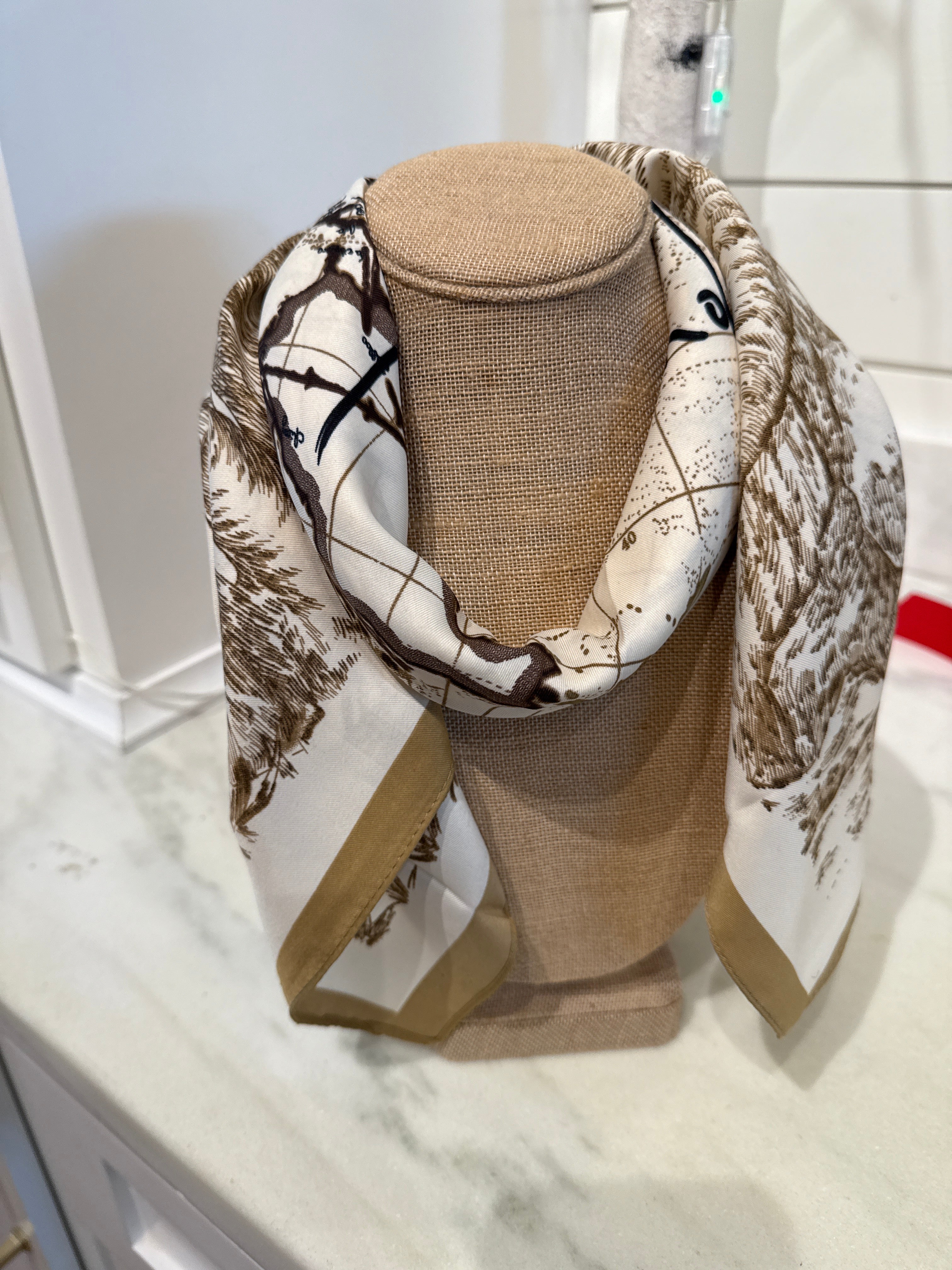 Charm Scarf Necklace