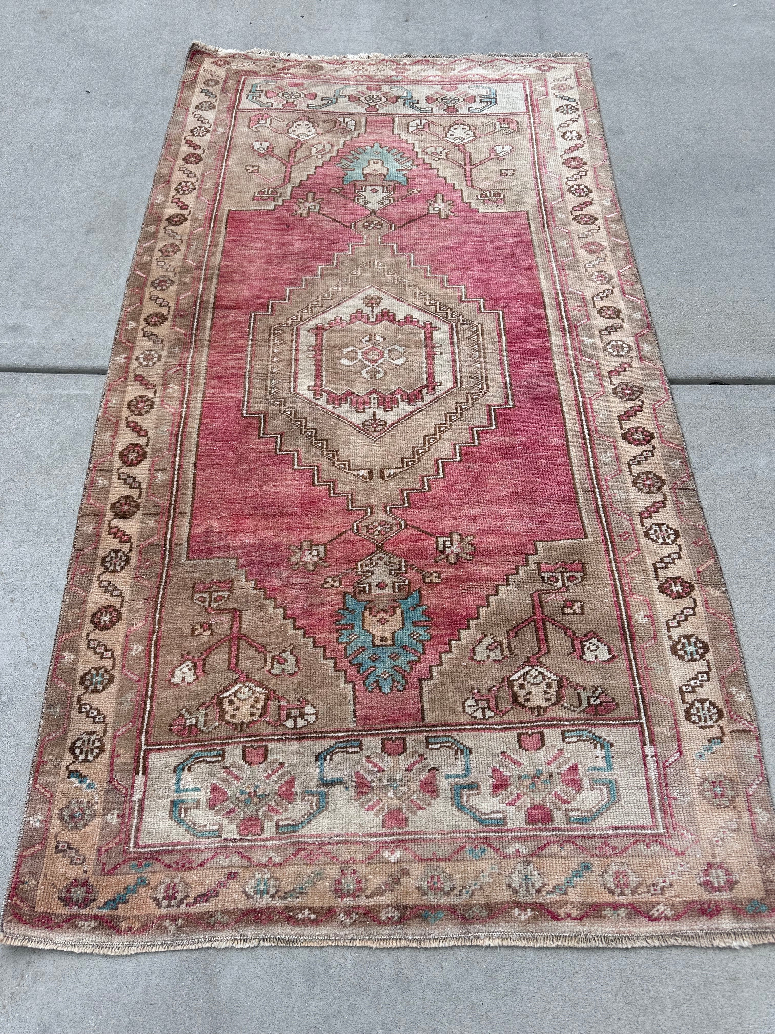 Turkish rug 6’1 x 3’2”