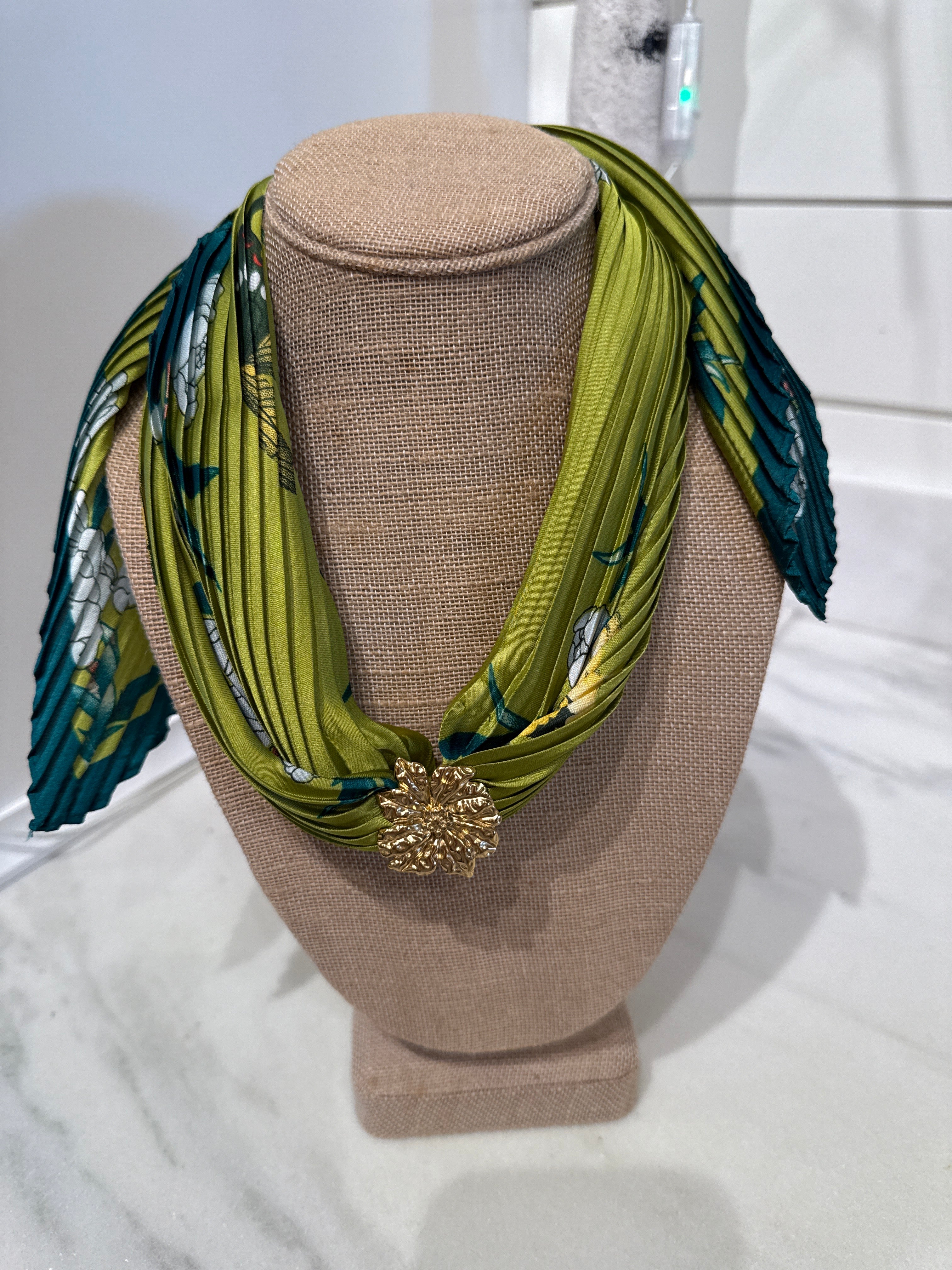 Charm Scarf Necklace