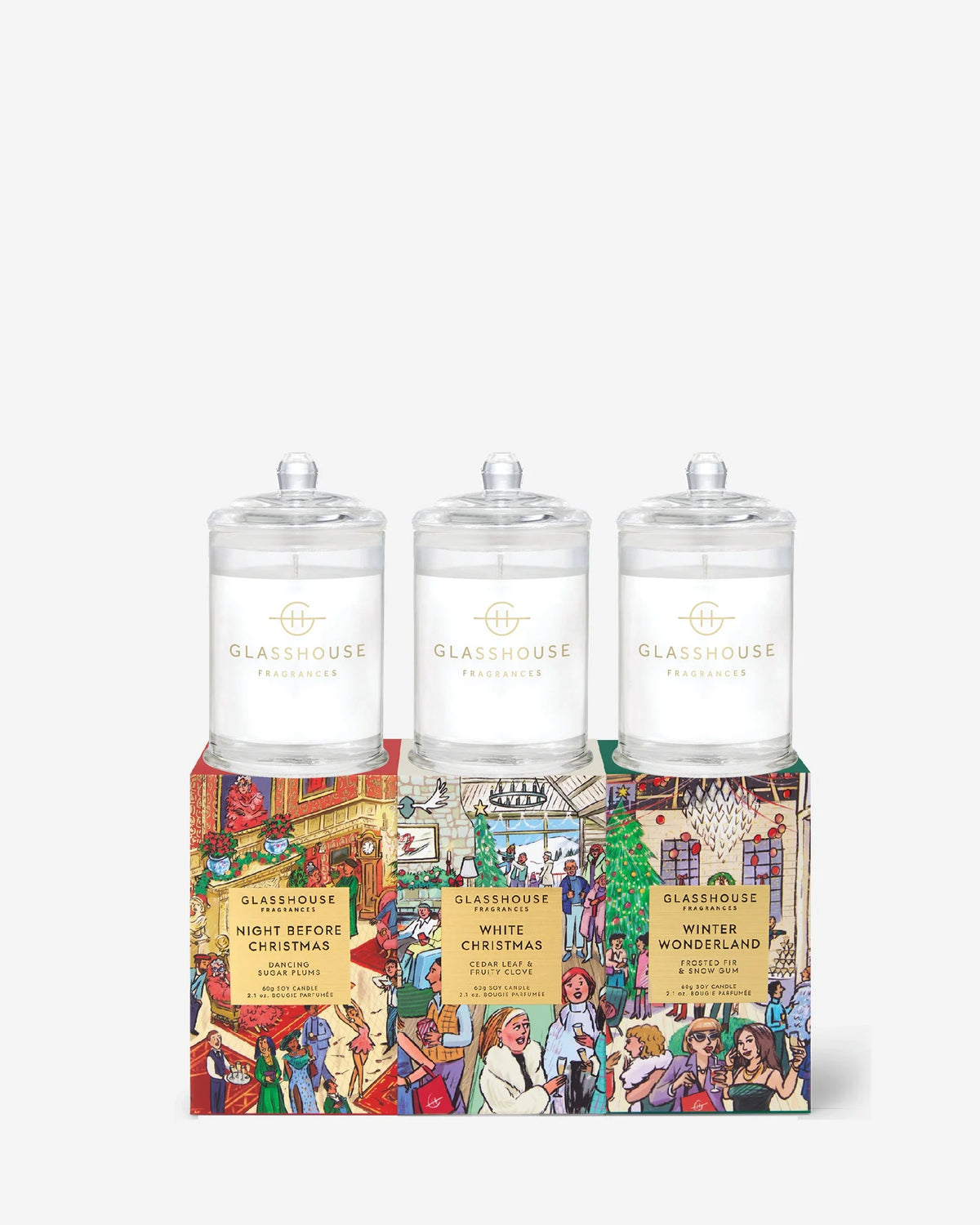 Christmas Trio Holiday Candle