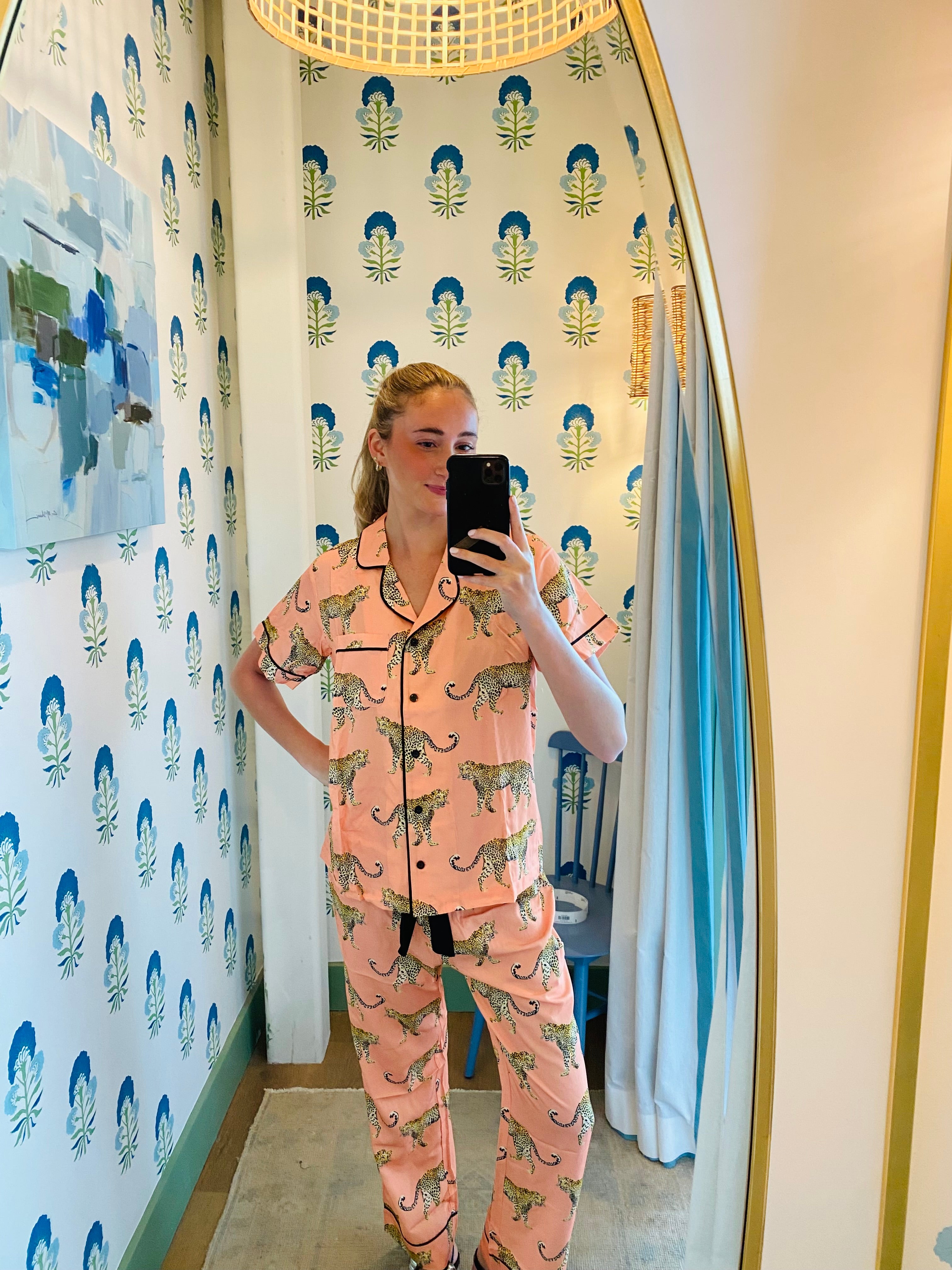 Cheetahs Pajama Pants Set
