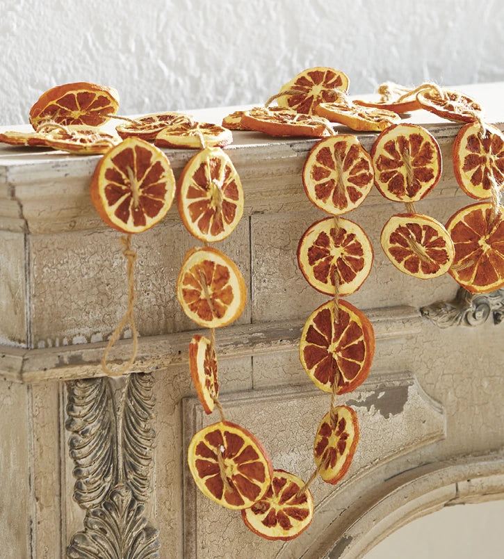 5.5' Orange Slice Christmas Tree Garland