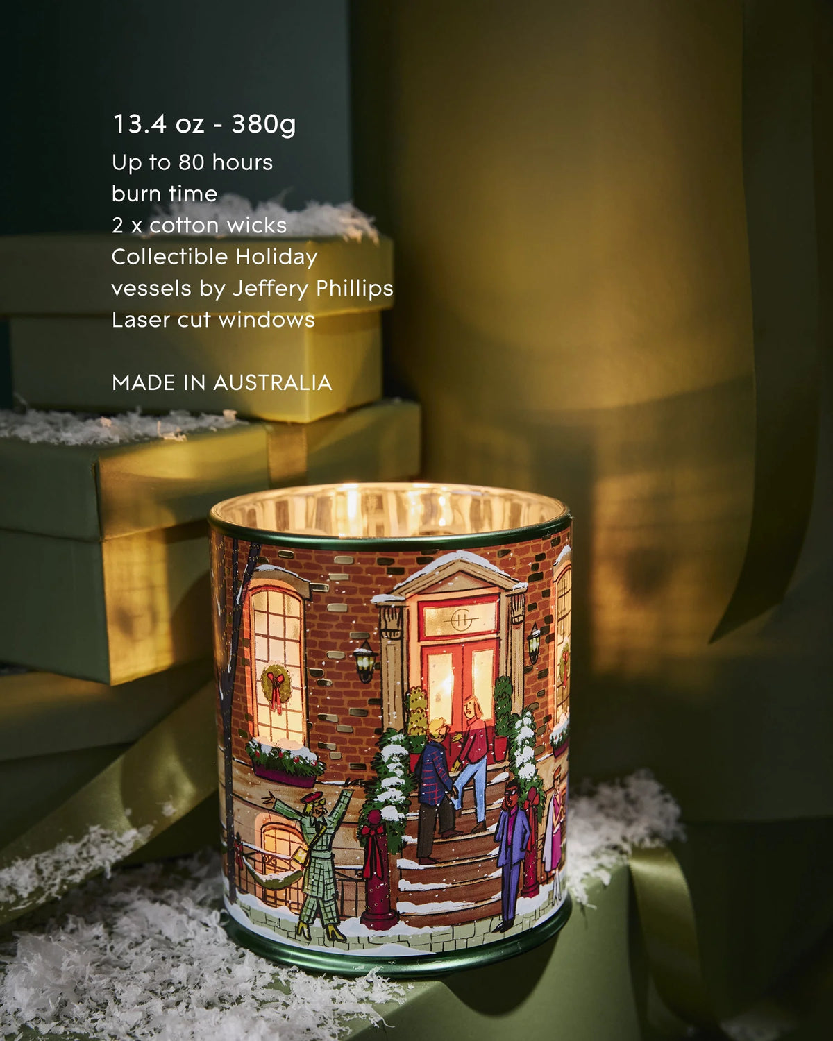 Winter Wonderland Holiday Candle
