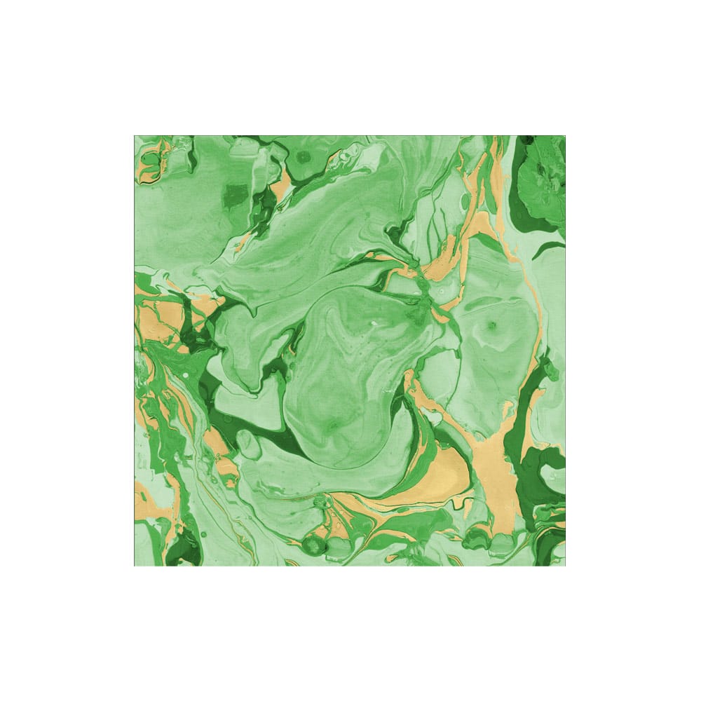 Green Marbled Napkin