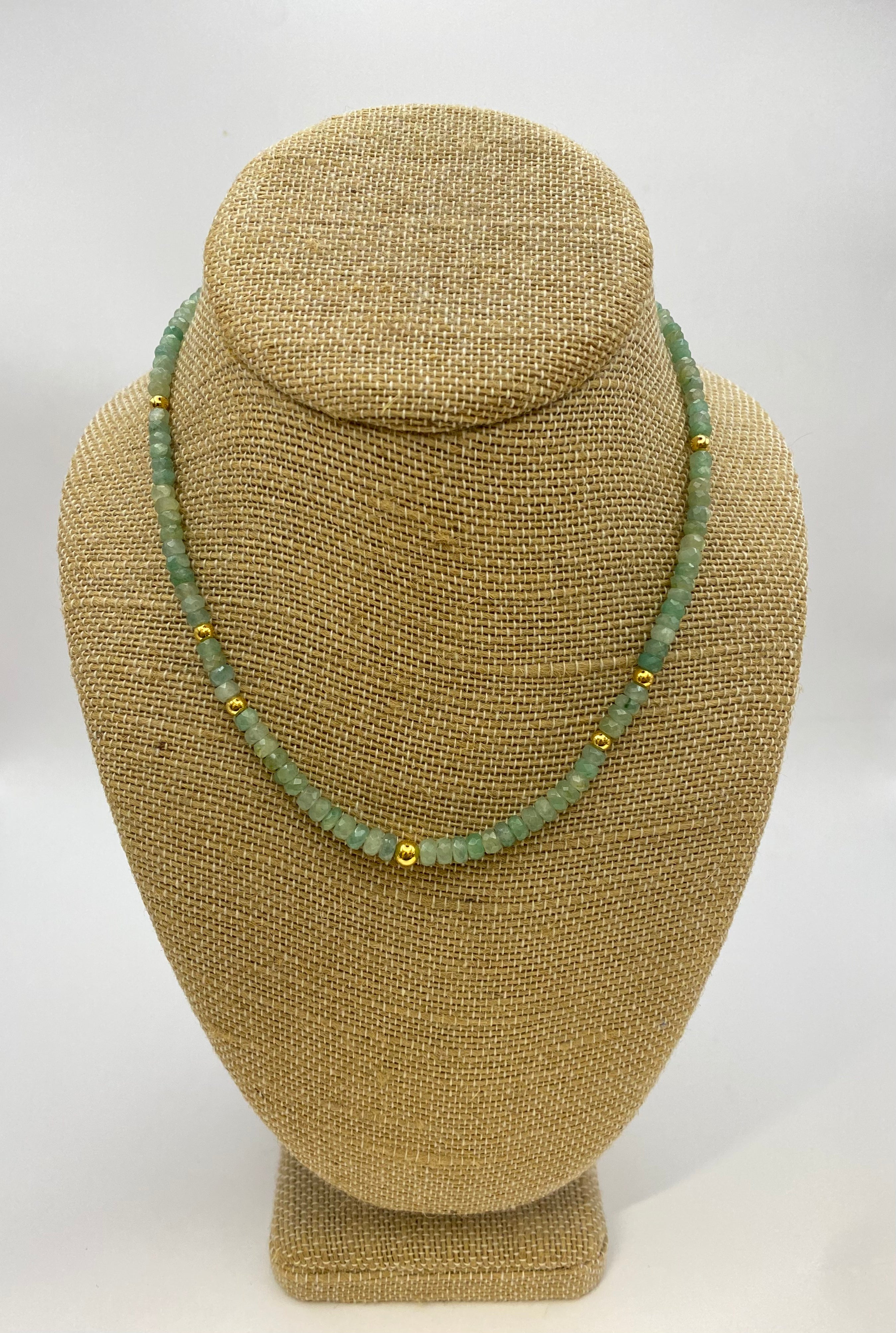 Gemstax Necklace Emerald