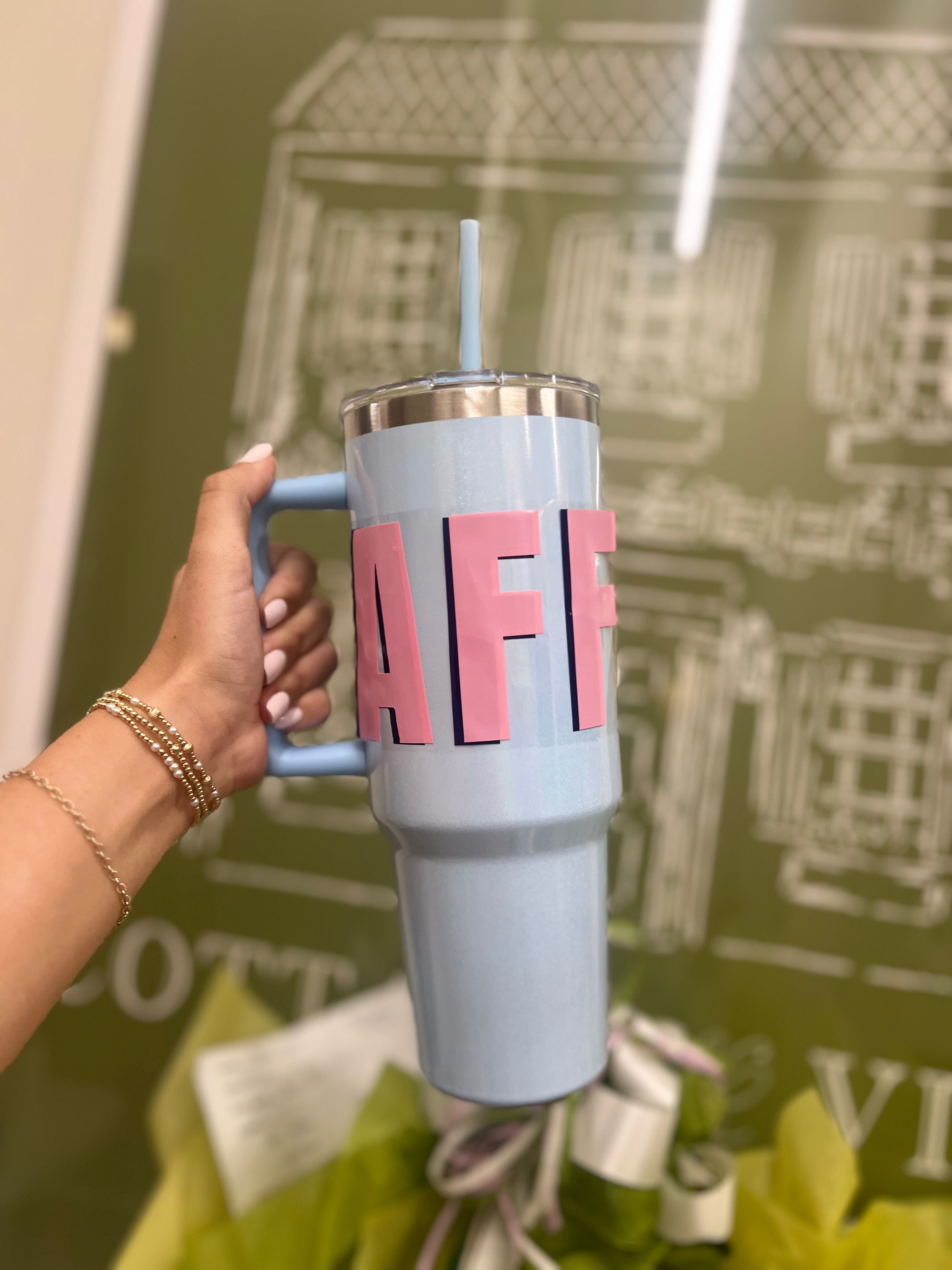 40oz. Stainless Steel Insulated Tumbler with personalization