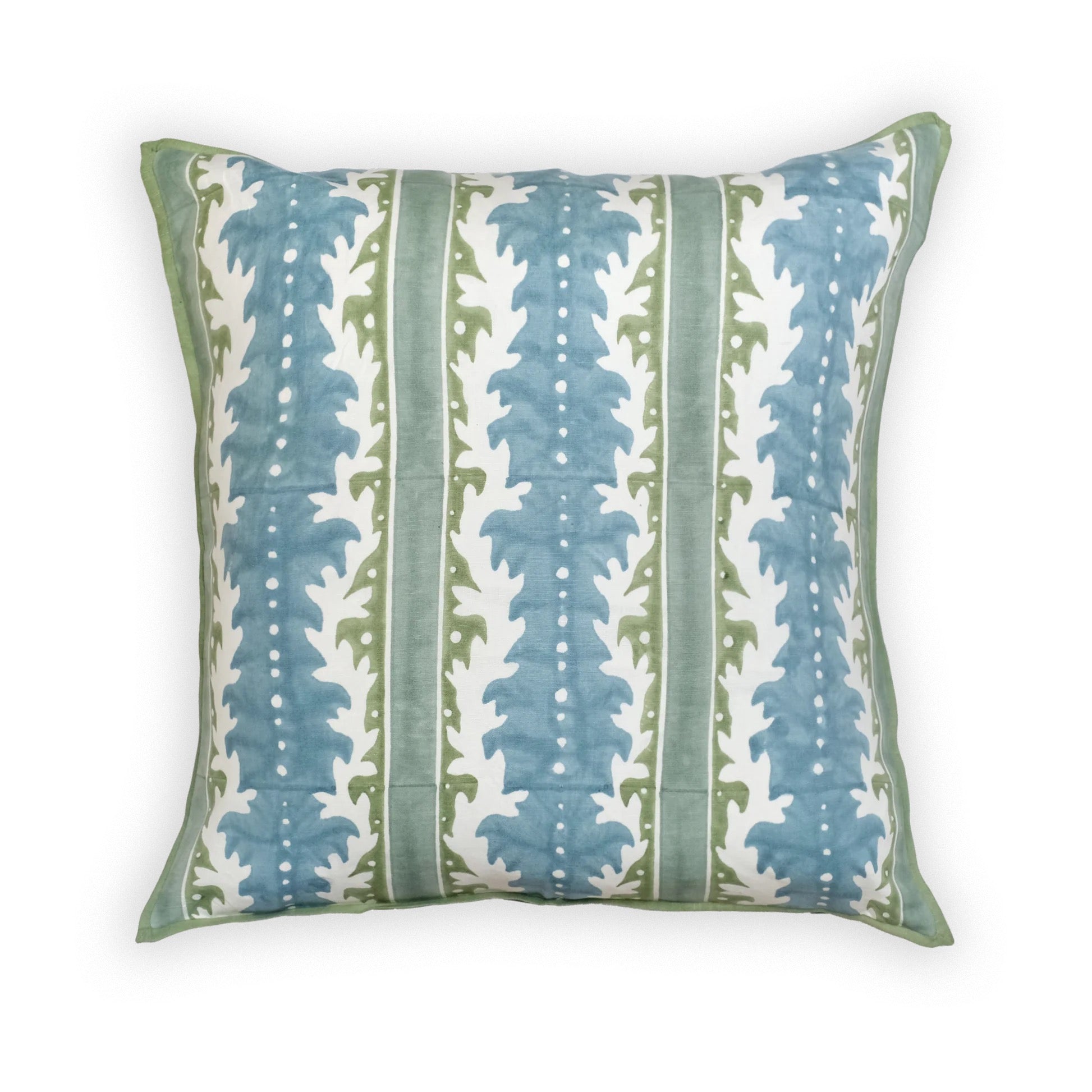 Gustavia Pillows in Seafoam