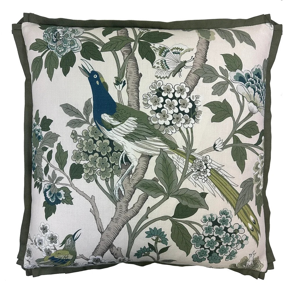 Hydrangea Bird Green