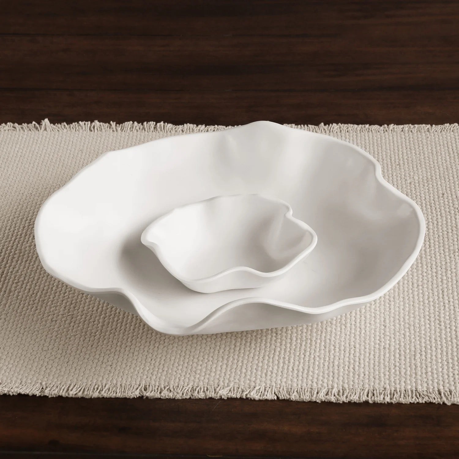 VIDA Nube Bowl with Dip (White)