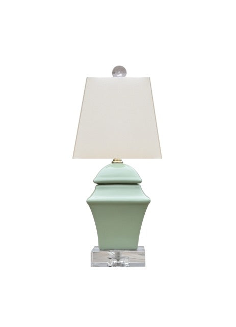 Mini Jade Green Lamp