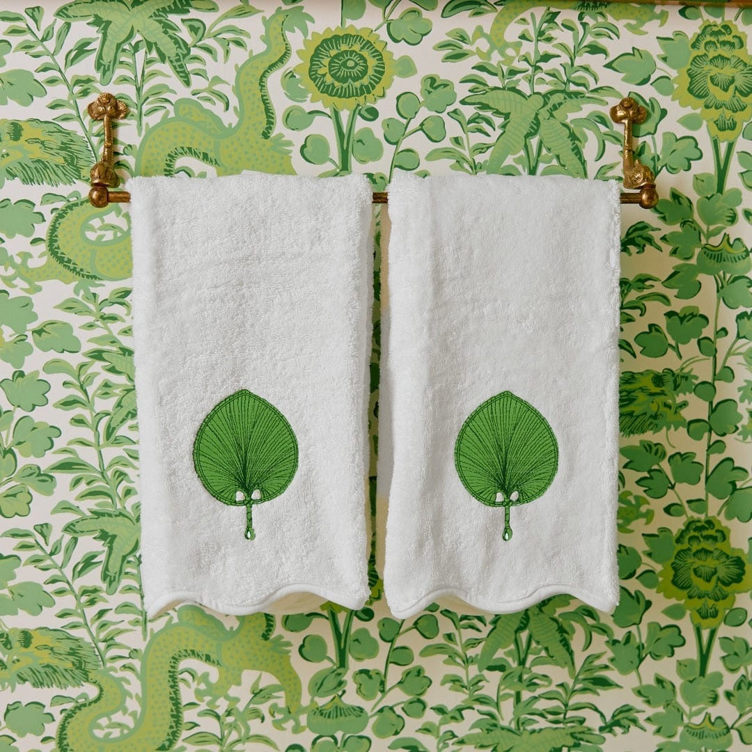 Meg Braff Fan Scallop Hand Towels