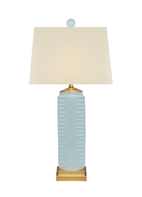 Porcelain Palladian Blue Lamp