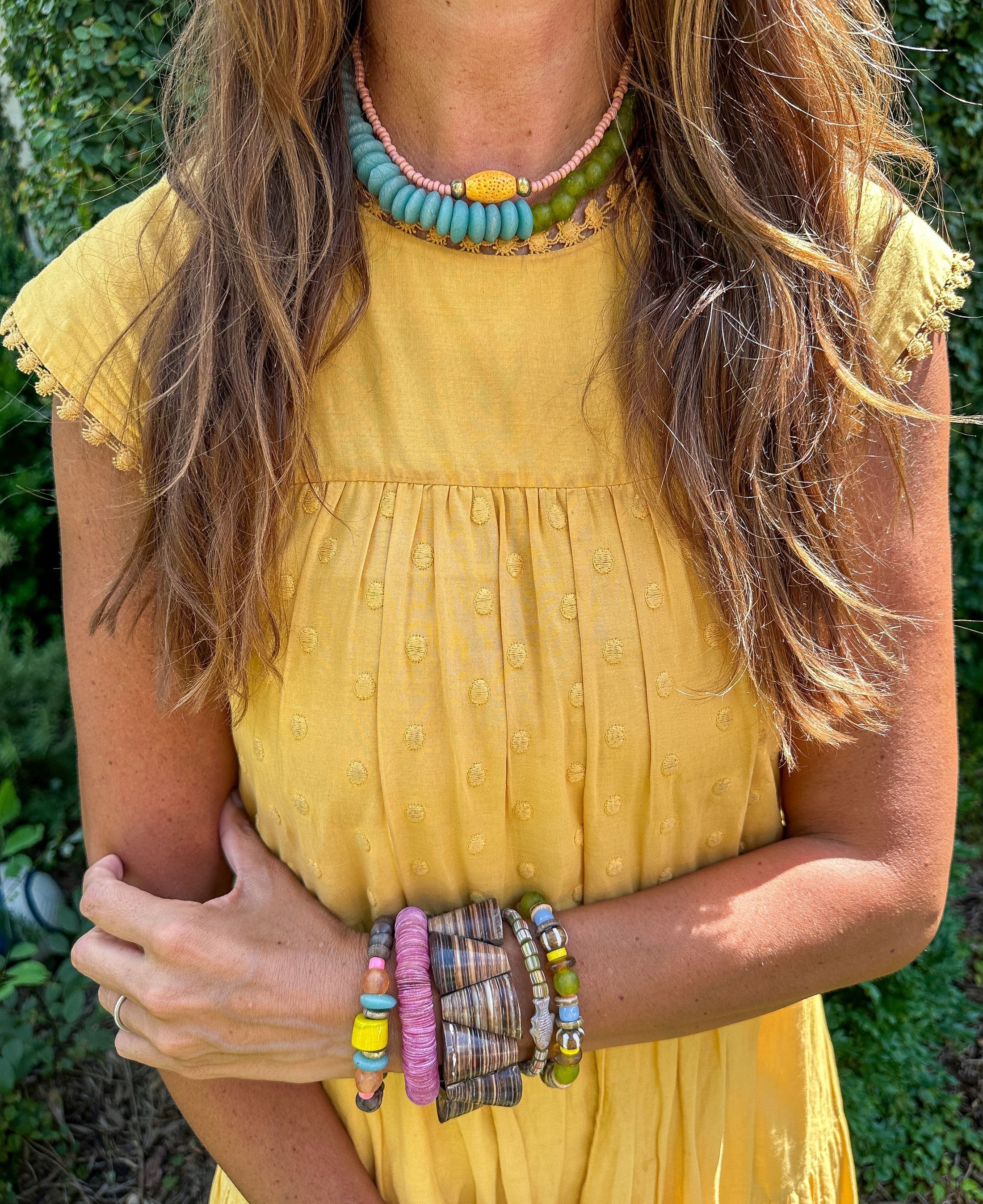 Seed Classic Necklace | Coral Blush