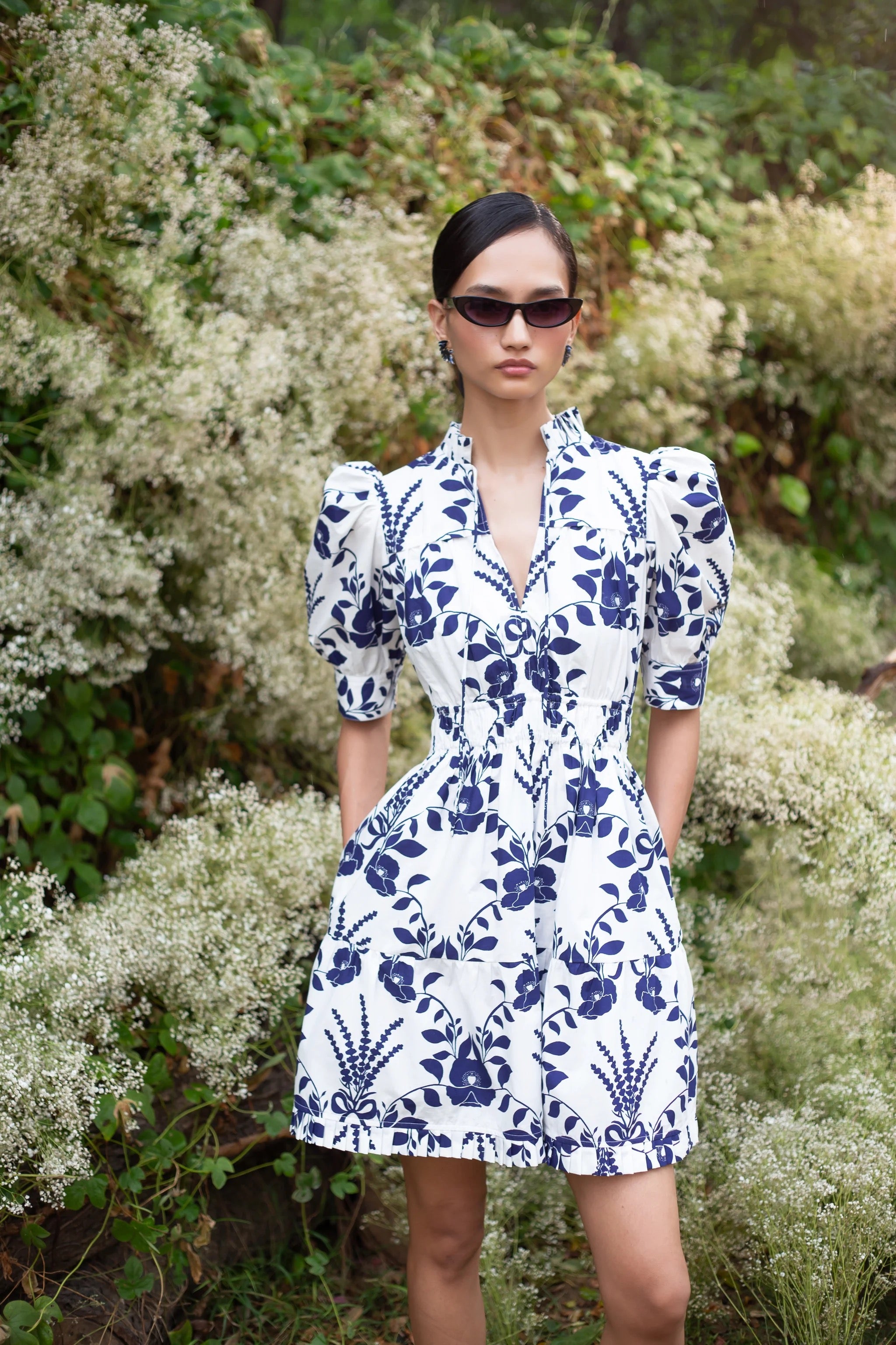 Alice Dress- Papillon Cobalt