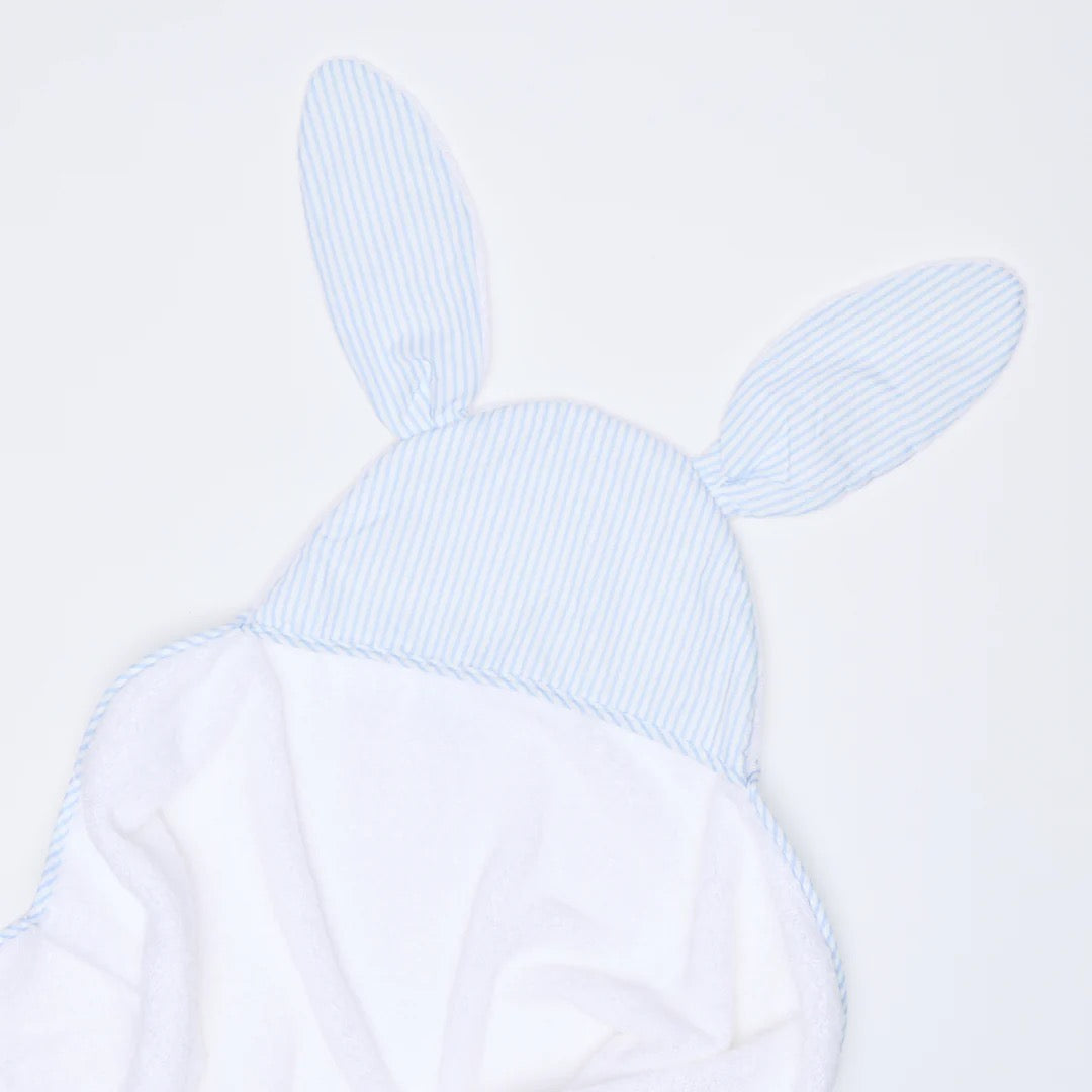 Percale Kids’ Bunny Hooded Towel