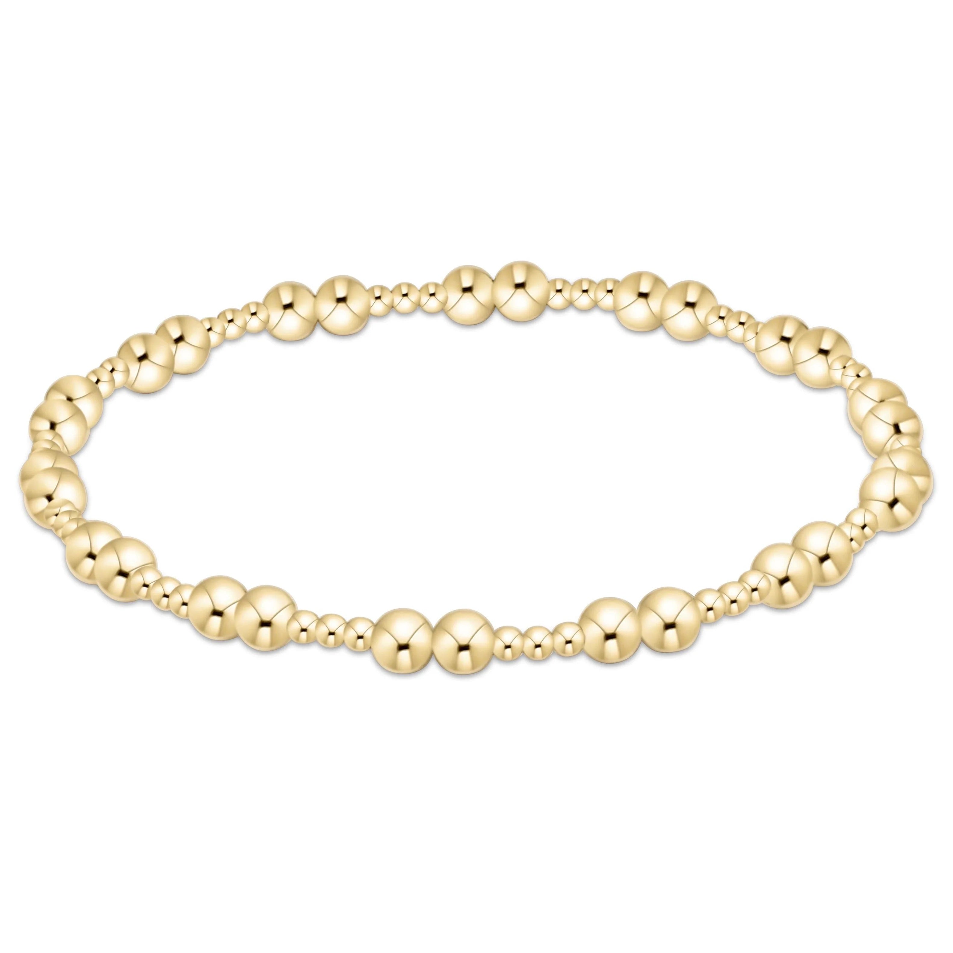 Classic Together 4mm gold bracelet