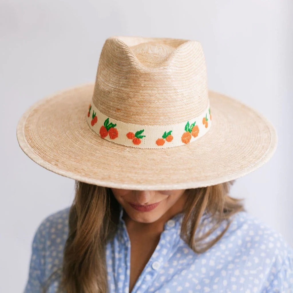 Clementine Palm Hat