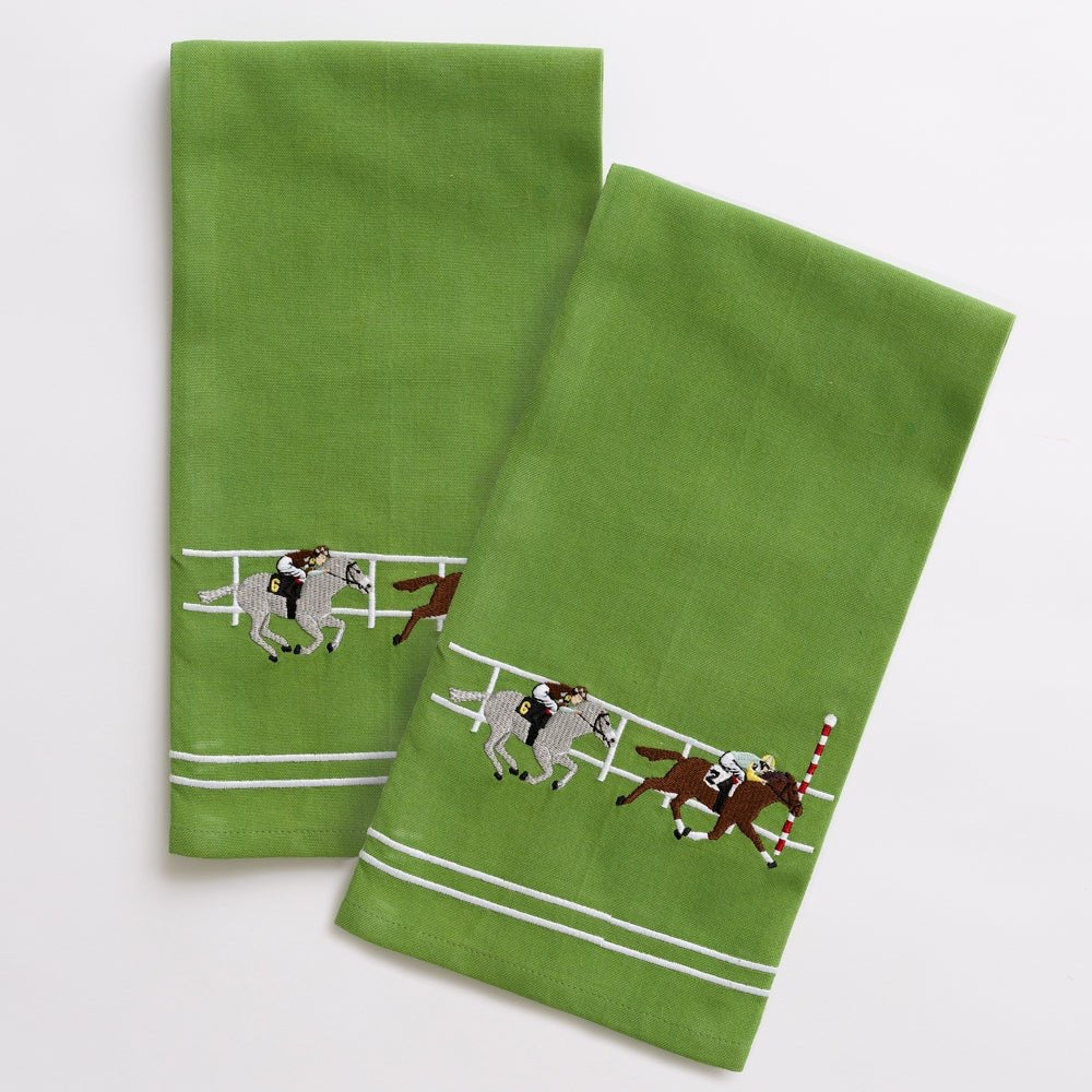 Finish Line Tea Towel