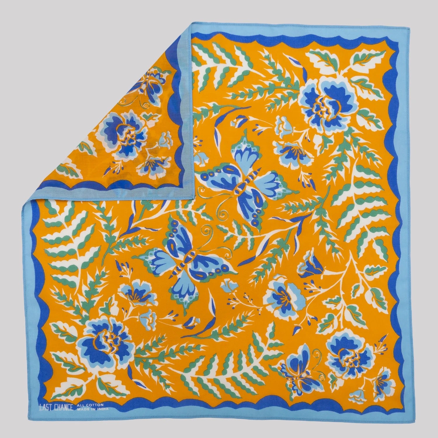 Cotton Wildwood Bandana | Marigold