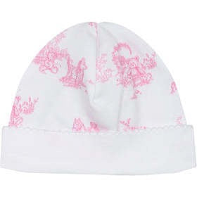 Pink Toile Hat