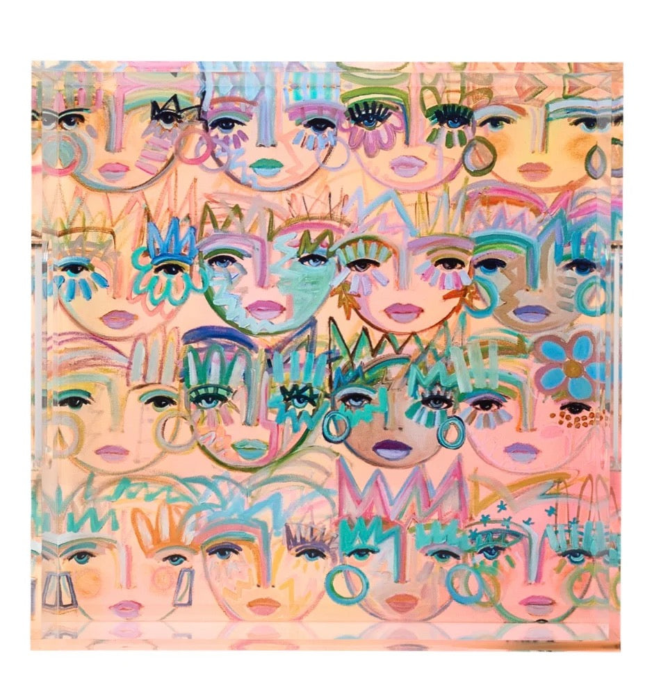 Beauty Of Us All- Acrylic Tray