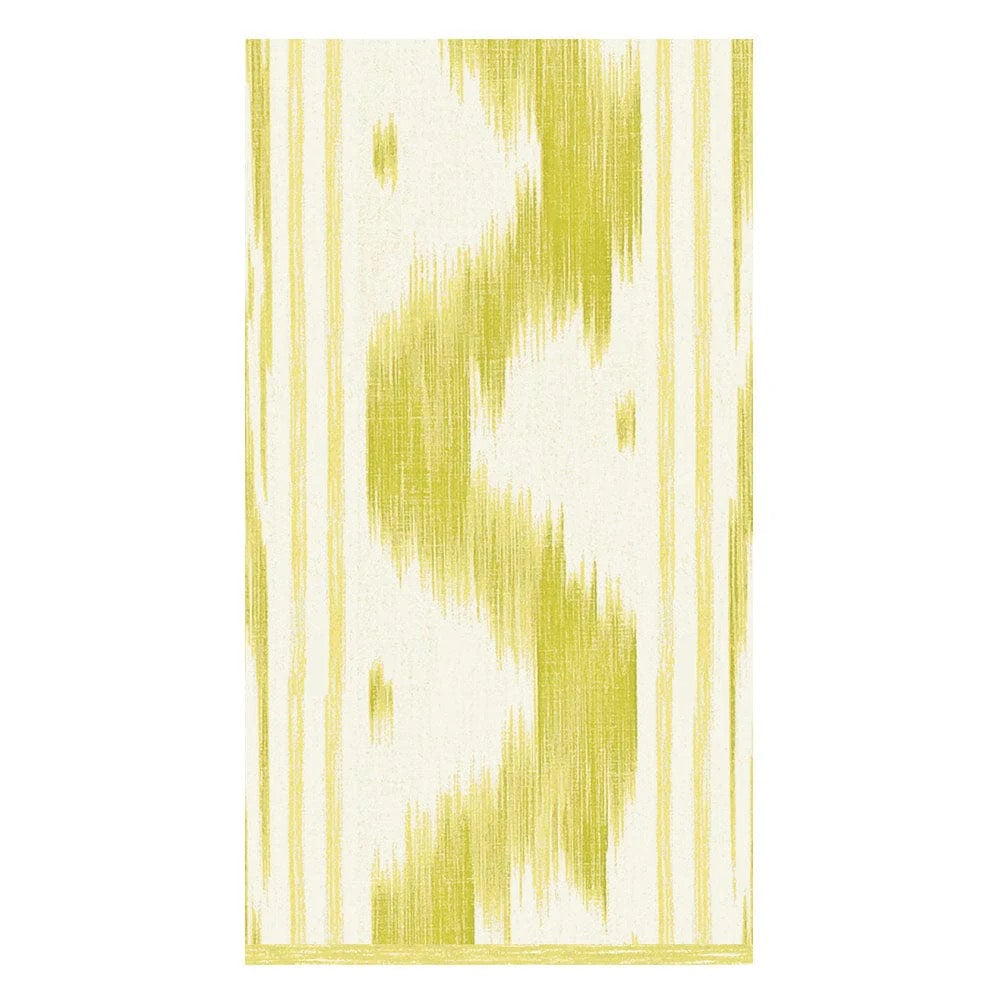 Toile De Nantes Yellow-Paper Linen Guest Towels