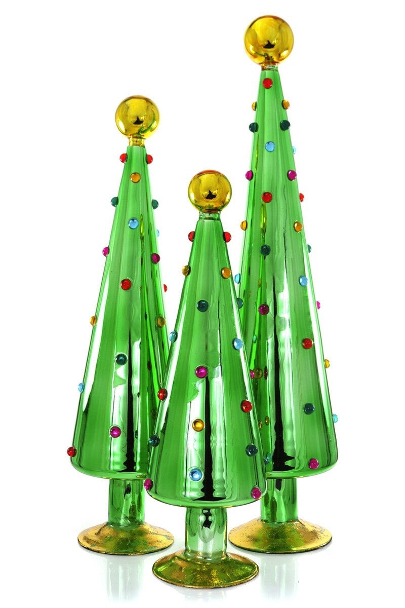 Decorated Dotted Trees- Green