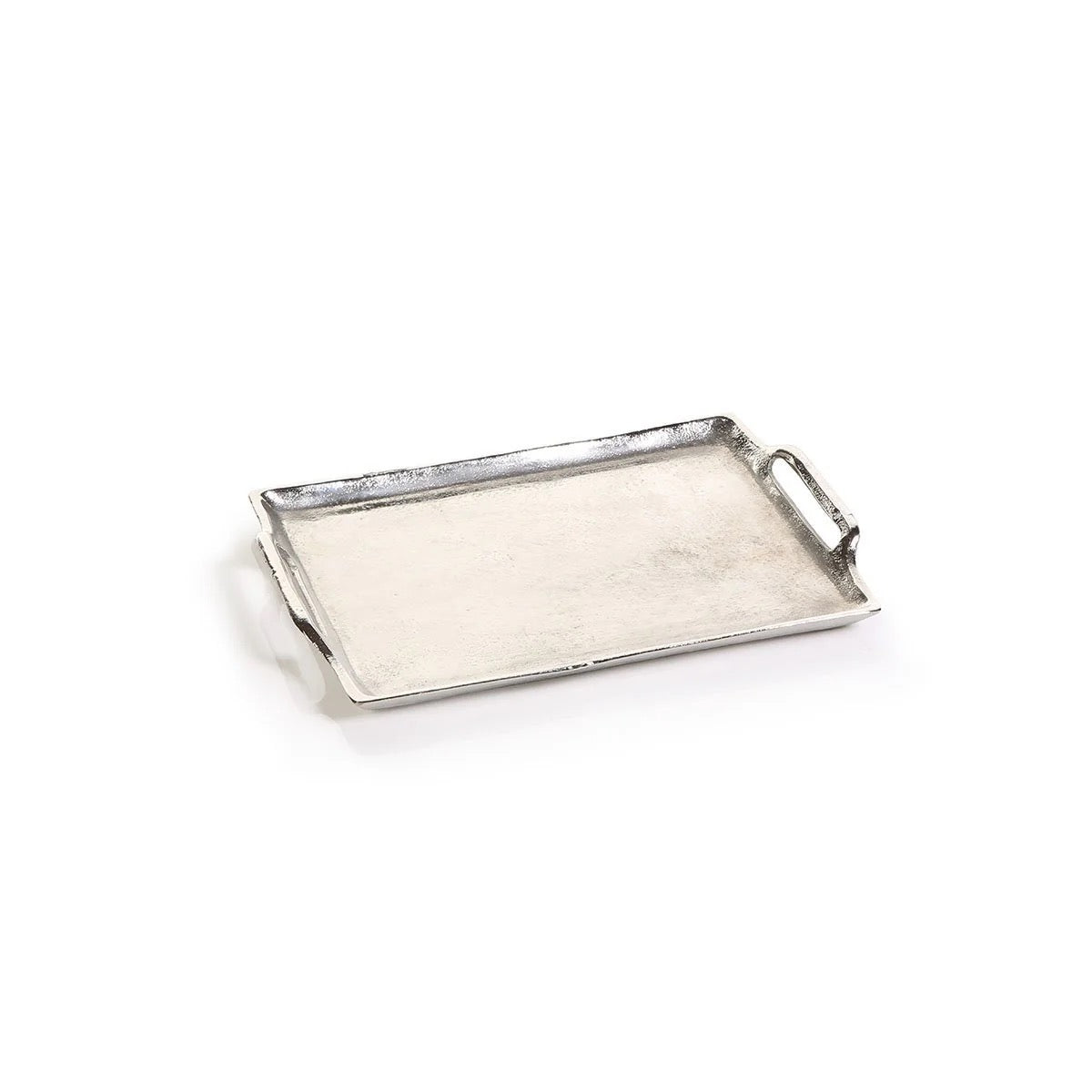 Barbuda Alloy Tray with Handles - Small
