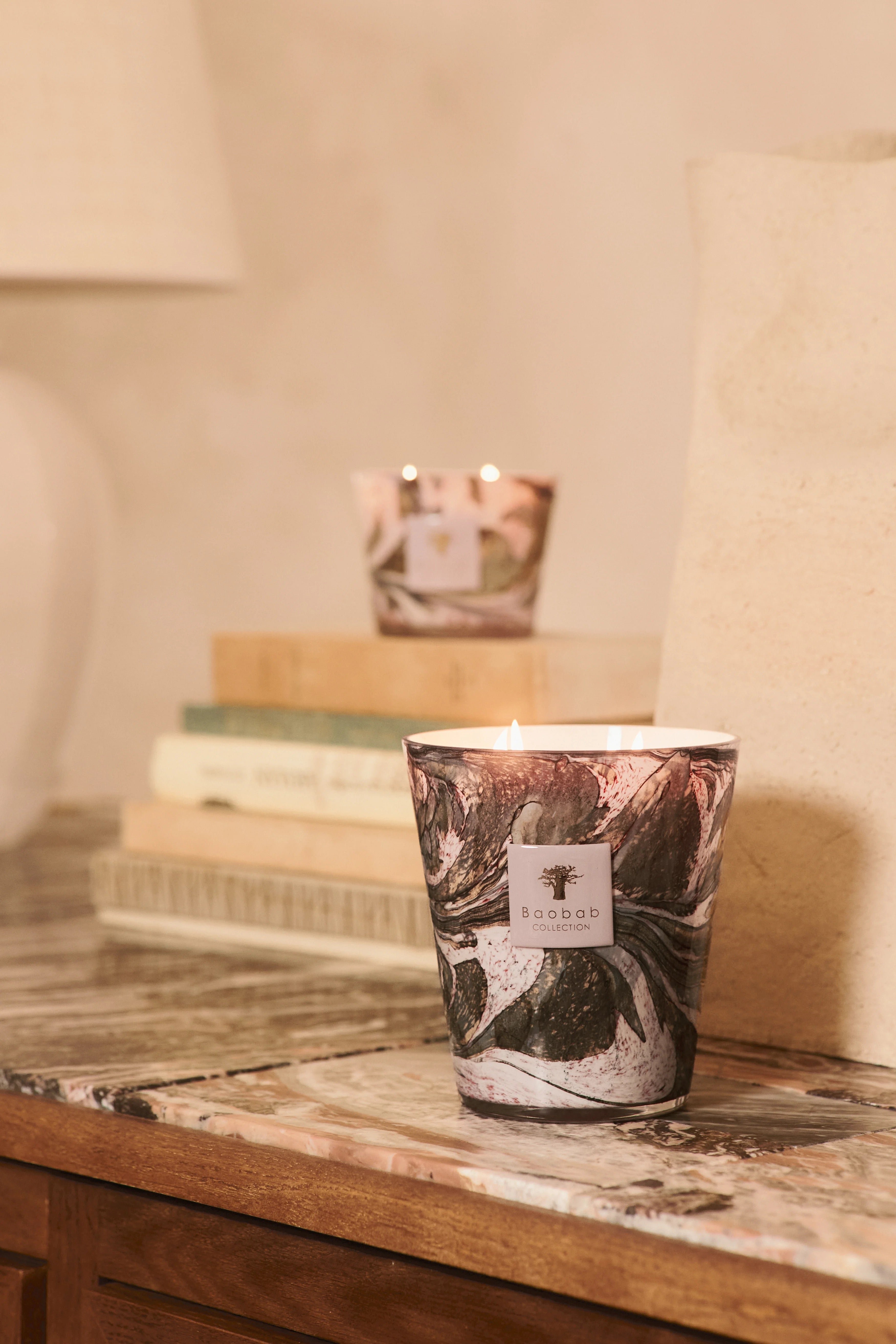 Scented Candle Leaves Manon