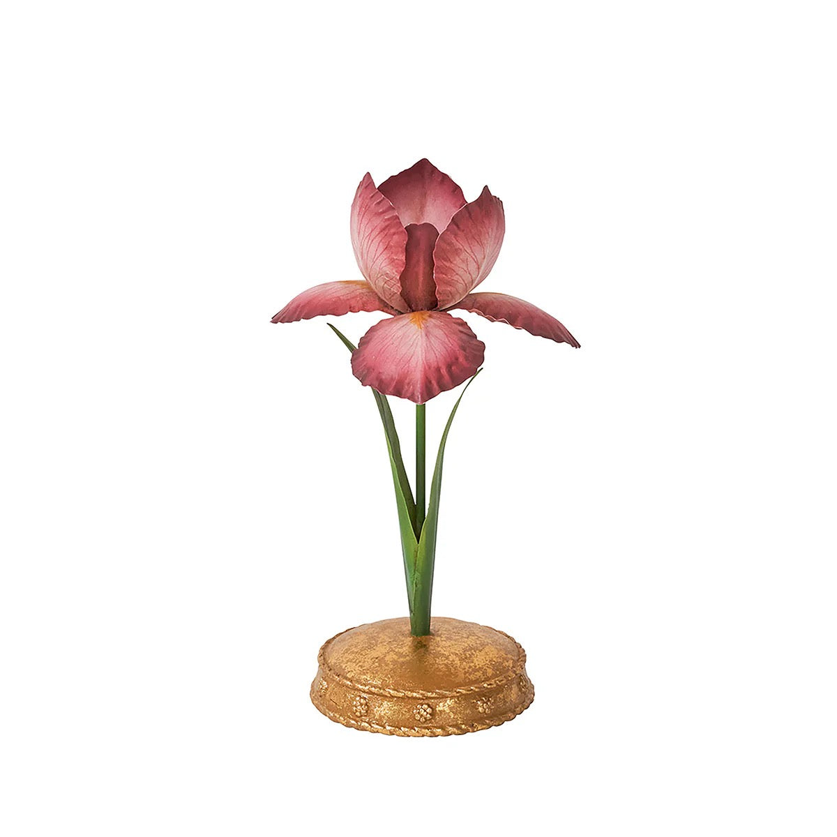 Meadow Walk Iris 9" Candlesticks