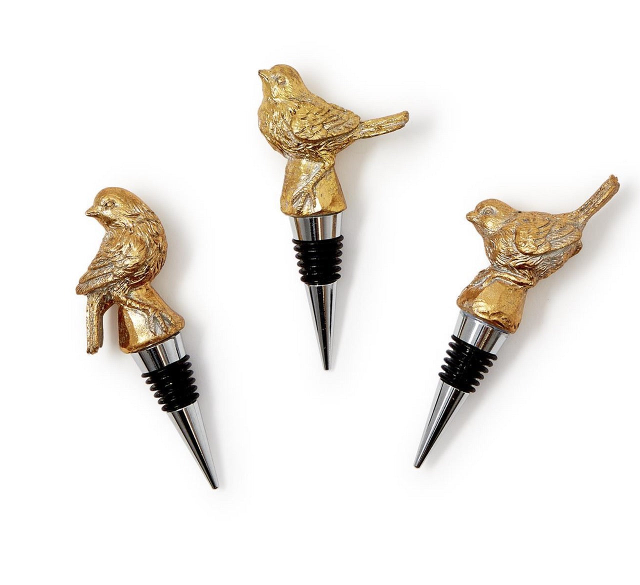 Golden Bird Bottle Stoppers