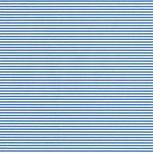 Oxford Stripe Gift Wrapping Paper in Blue and White Stripe