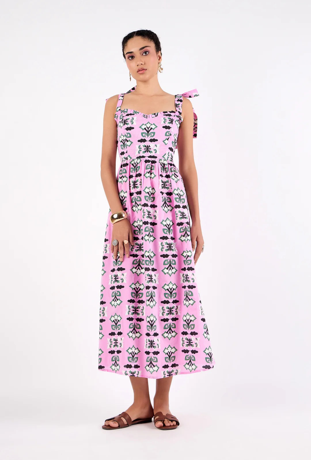 Jackie Dress - Papillon Peony