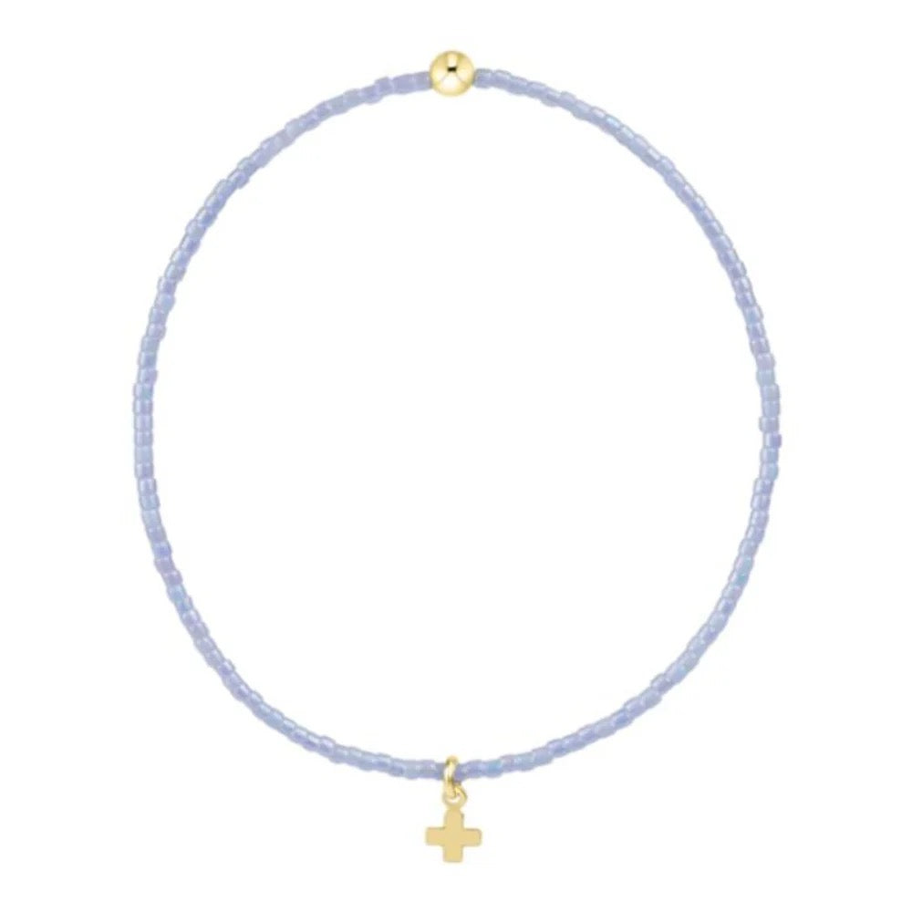Hope Classic Signature Cross Small Gold Charm