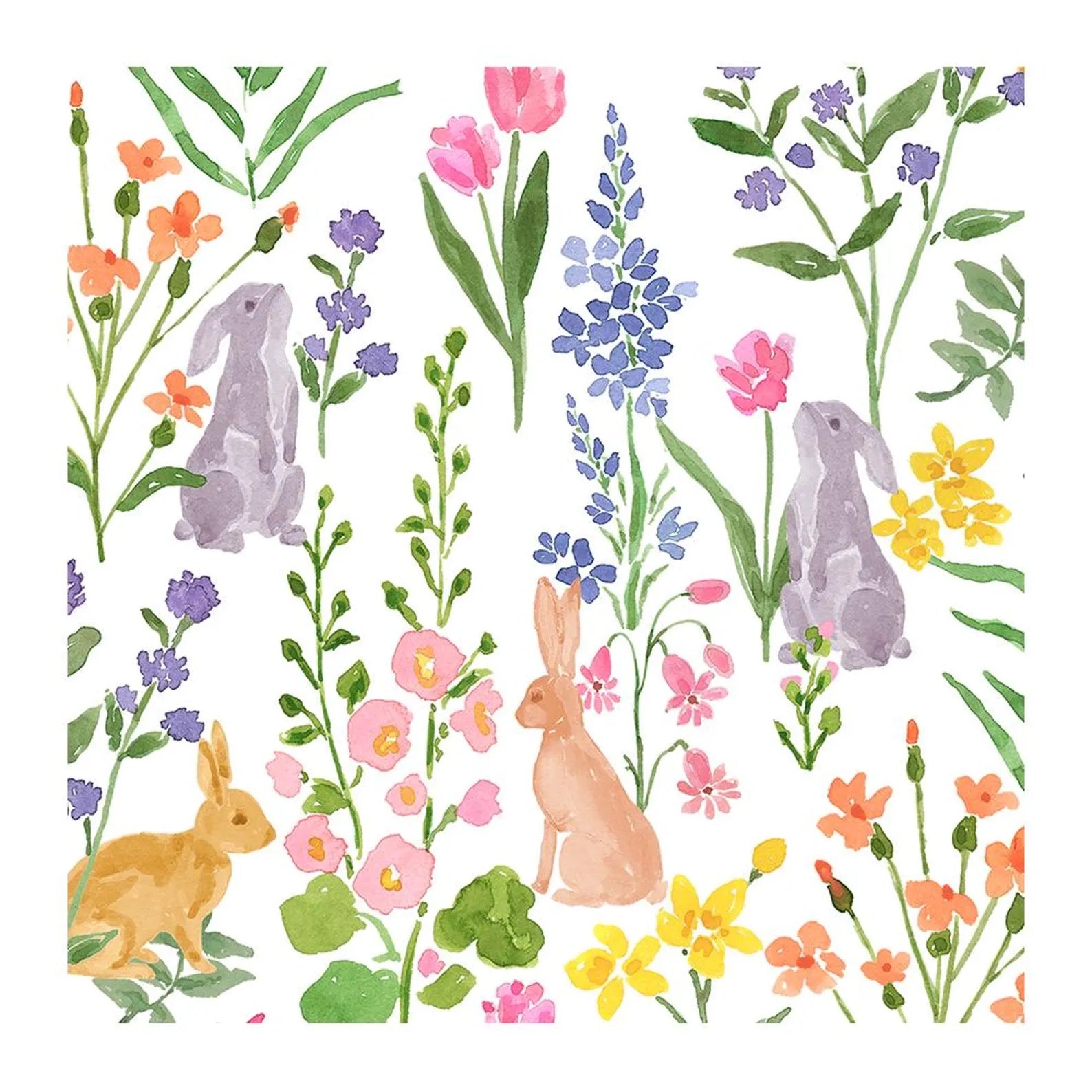 Bunny Field Guest Napkin
