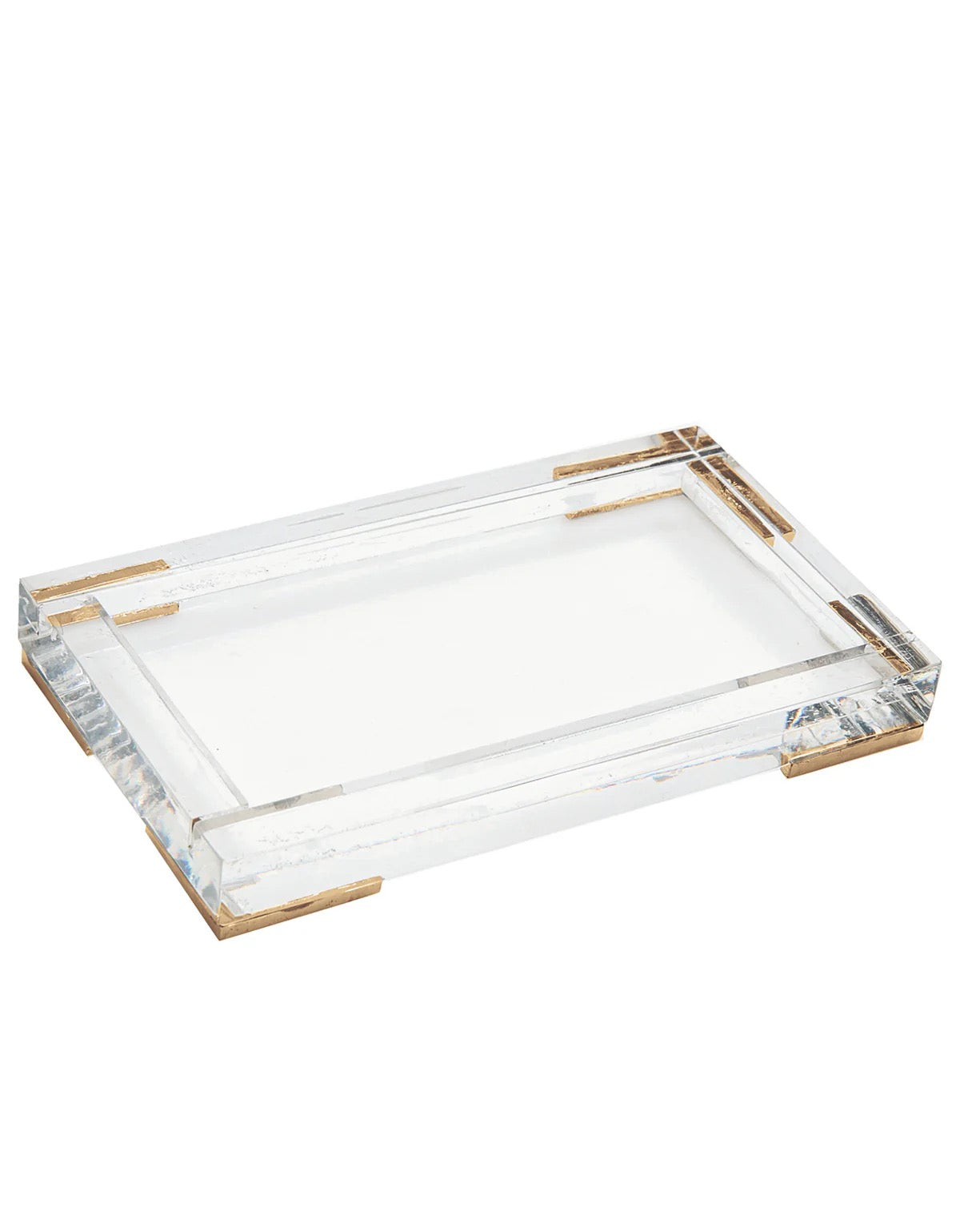 Lucite Bath and Body Counter Tray