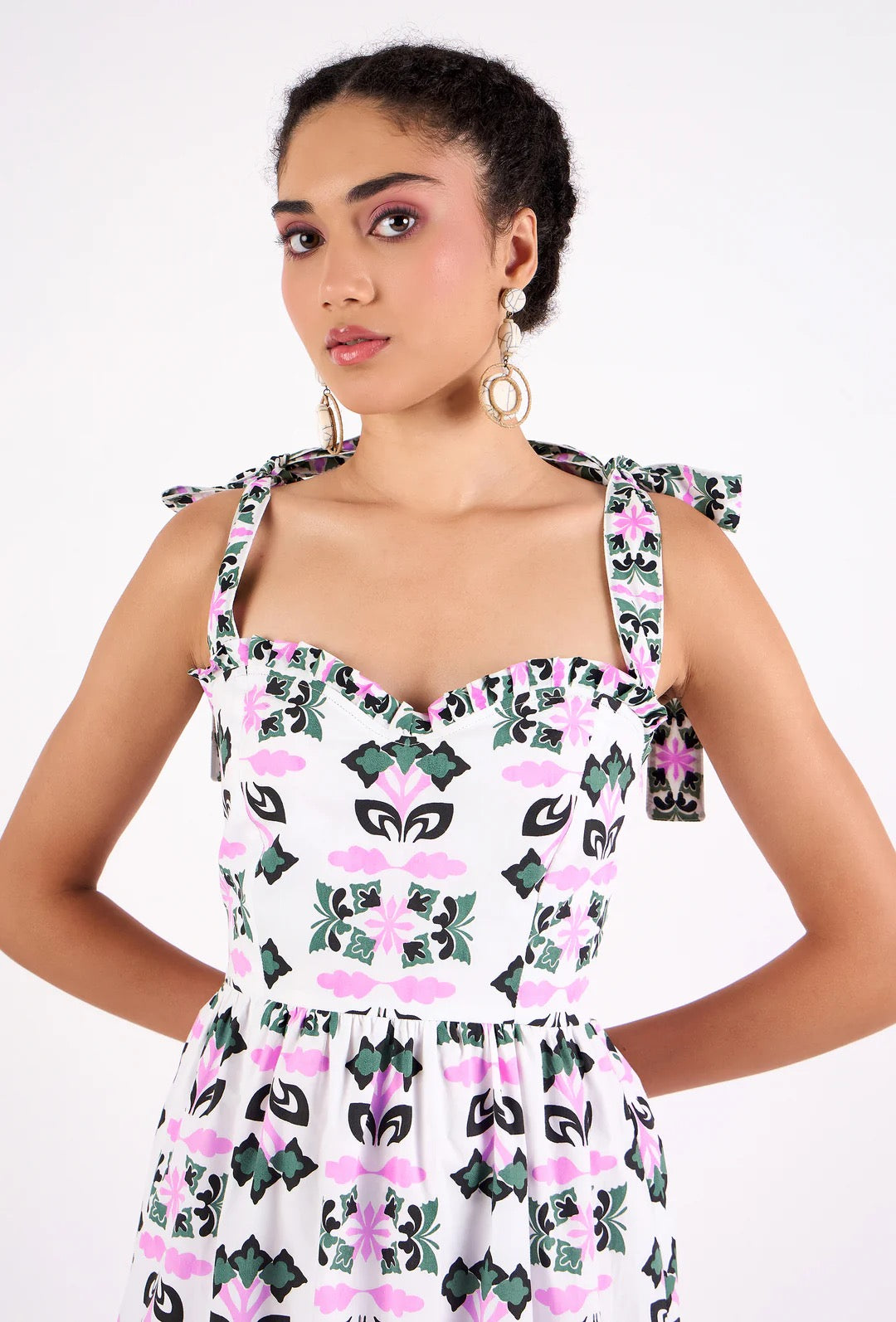 Jackie Dress - Papillon Moss