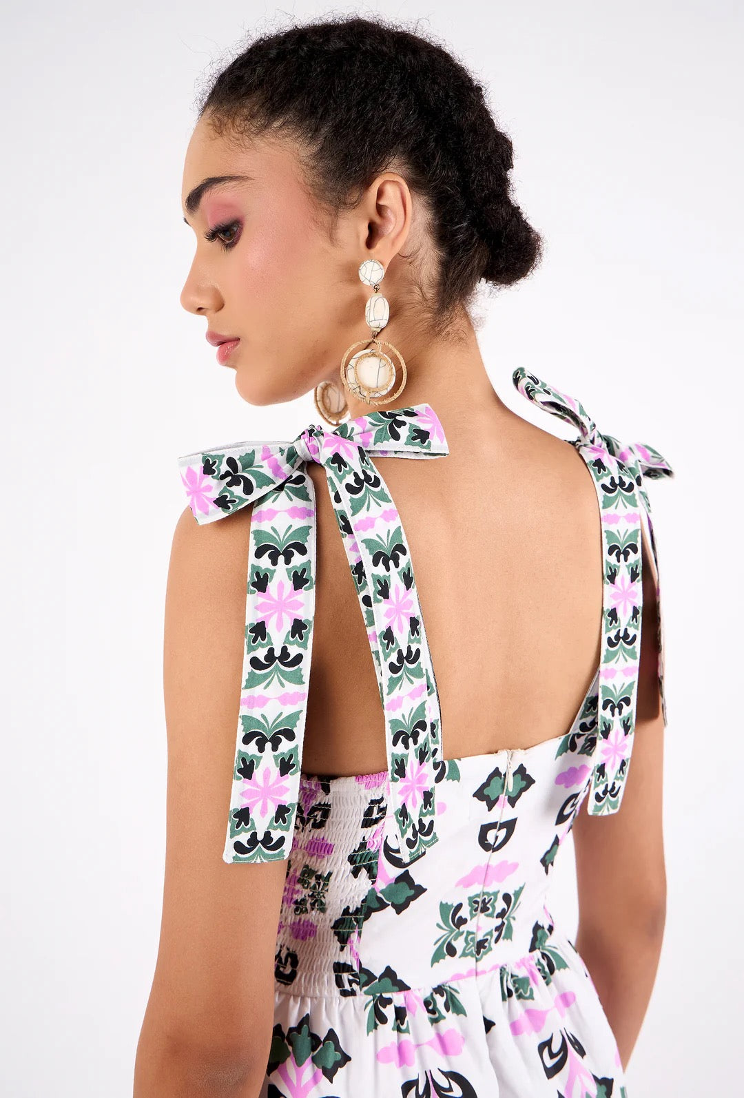 Jackie Dress - Papillon Moss