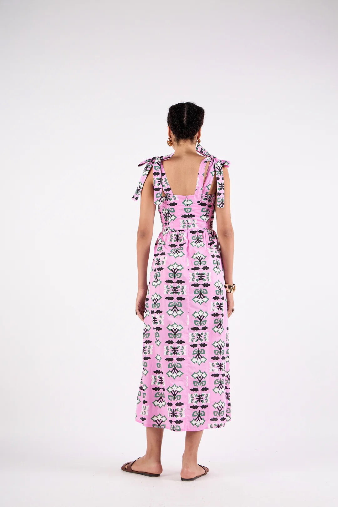 Jackie Dress - Papillon Peony