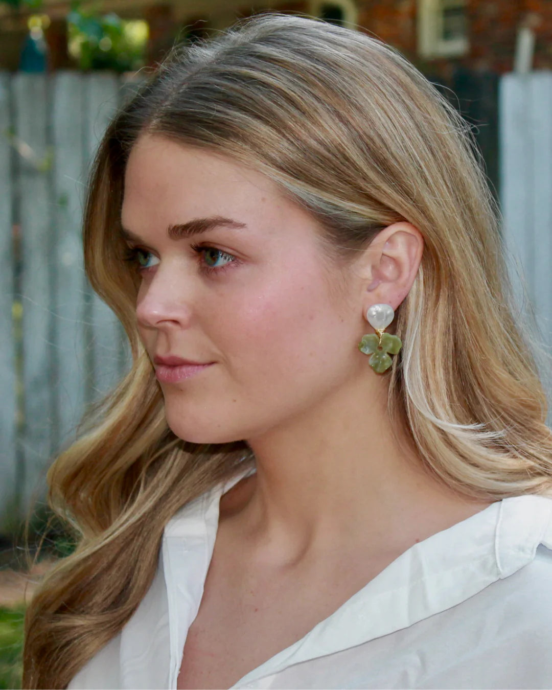 The Trillium Drop Earrings