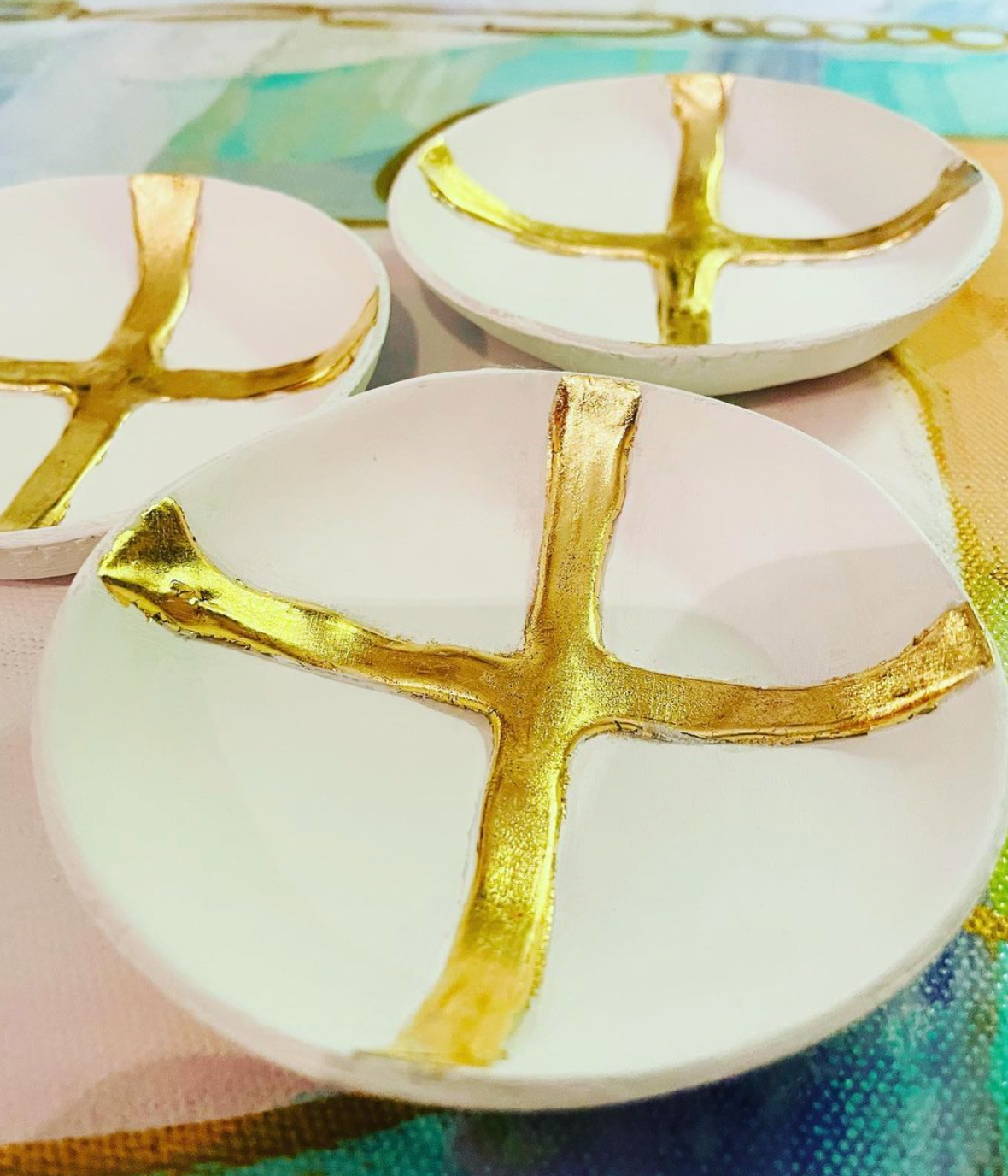 Skinny Cross Blessing Bowl
