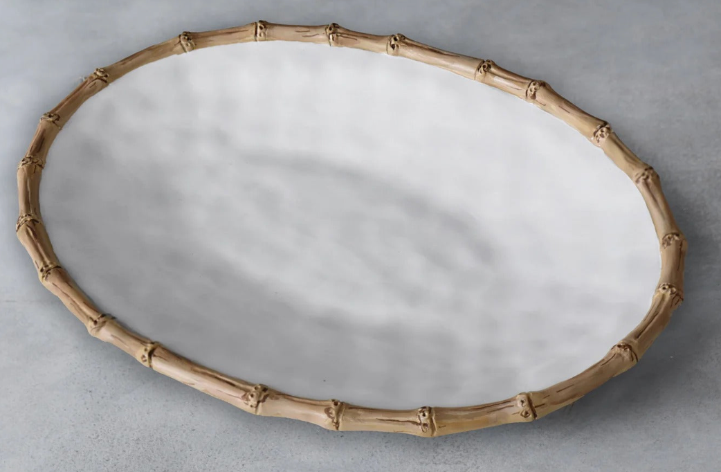 VIDA Bamboo Large Oval Platter
