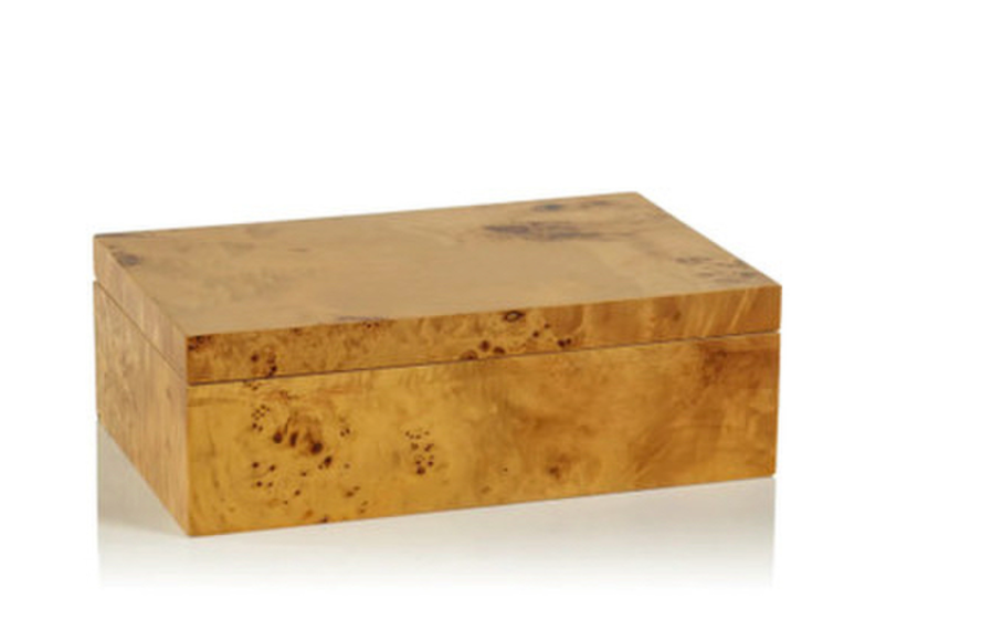 Leiden Burl Wood Design Box